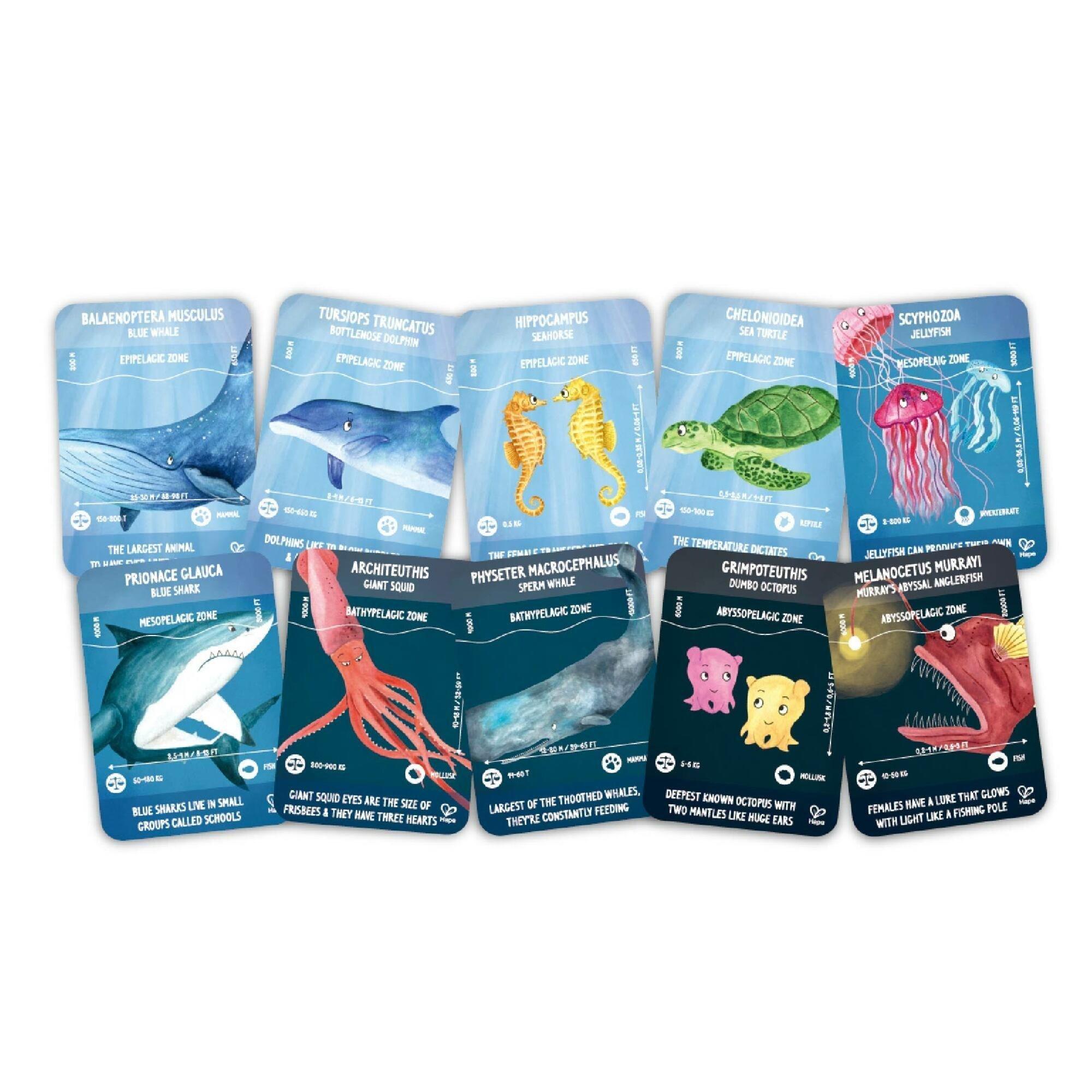 Giant Glow-In-The-Dark Puzzle: Ocean Life - 200 Pieces image number 4