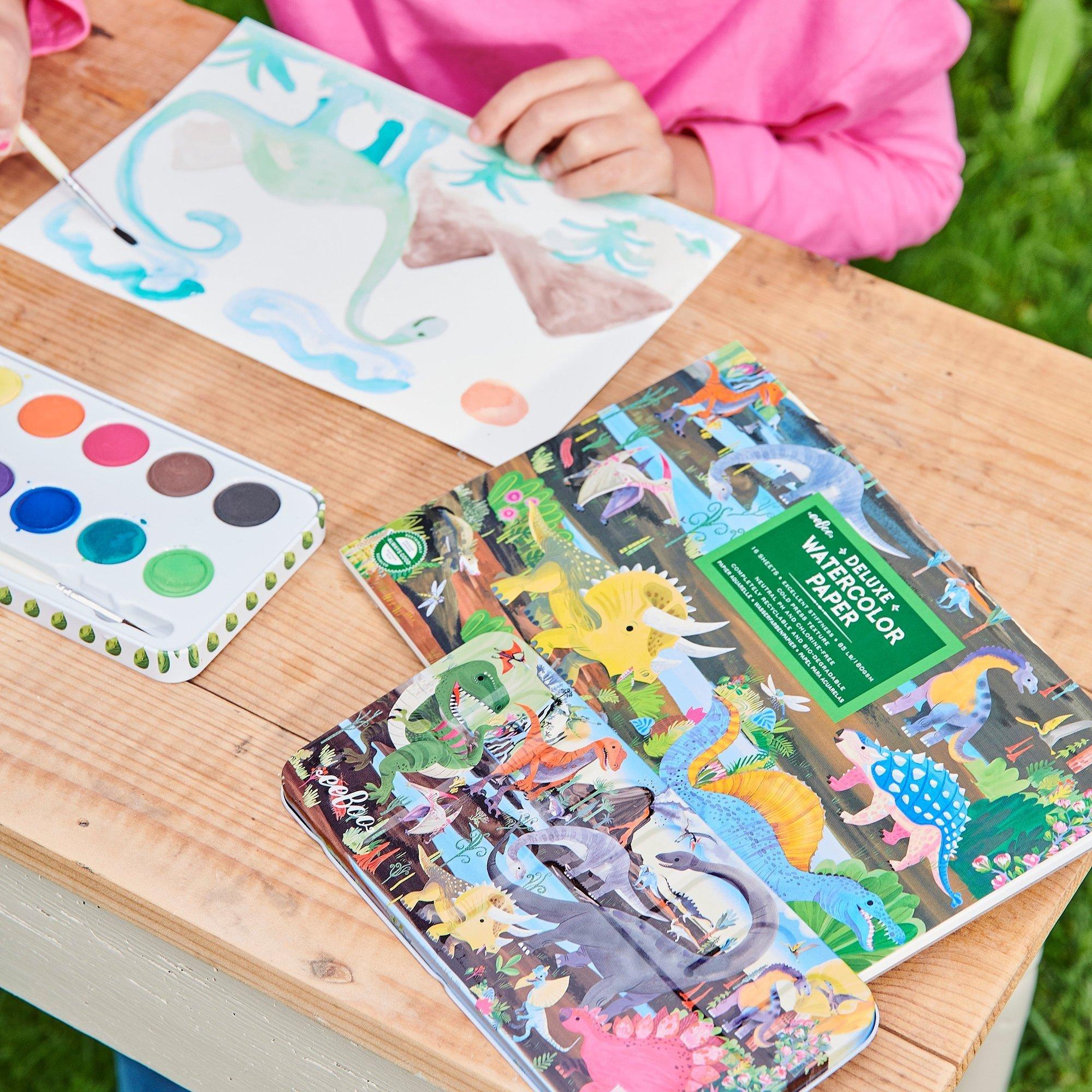 Watercolors Paint Set: Dinosaur image number 3