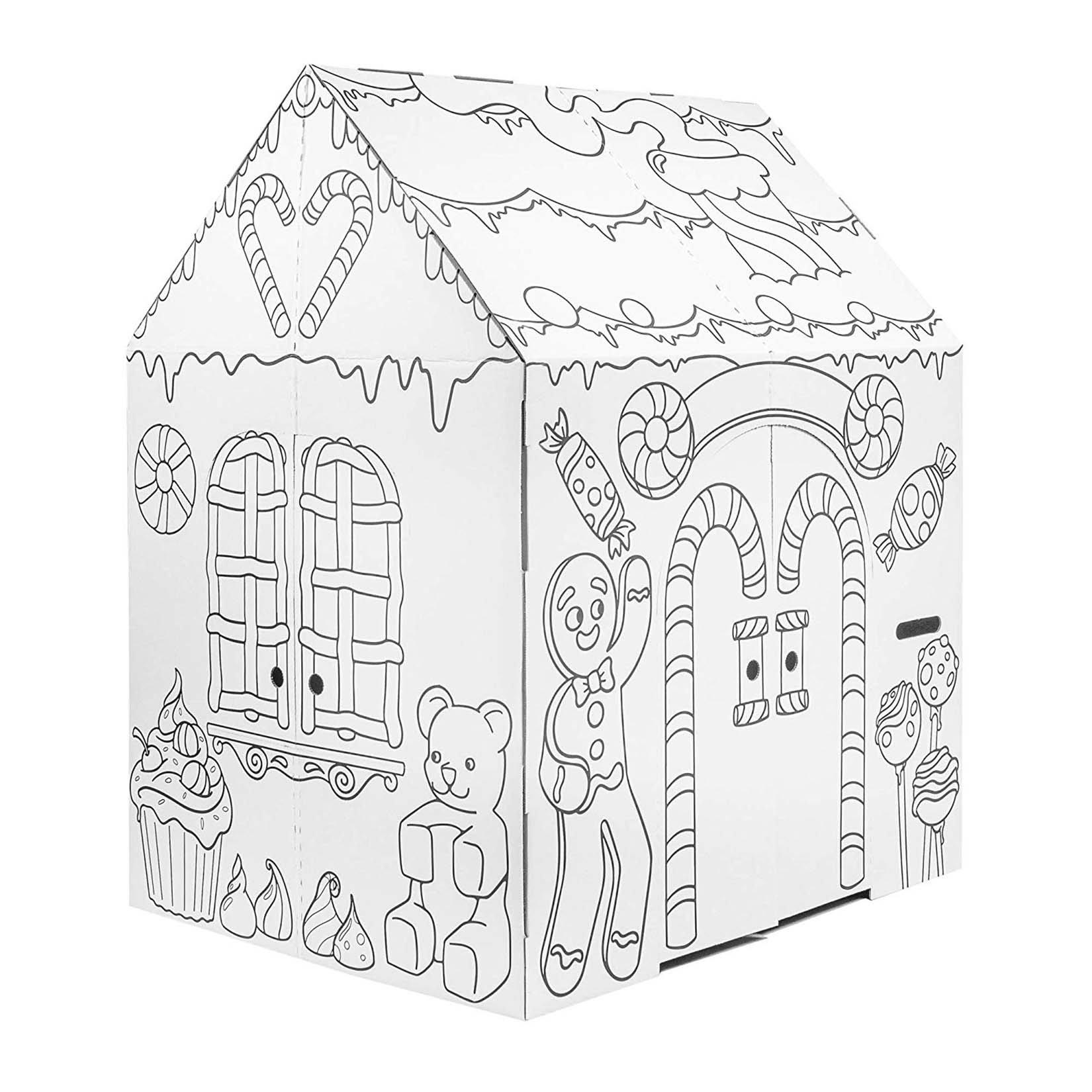 Coloring House - Gingerbread House