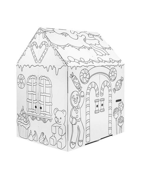 Coloring House - Gingerbread House
