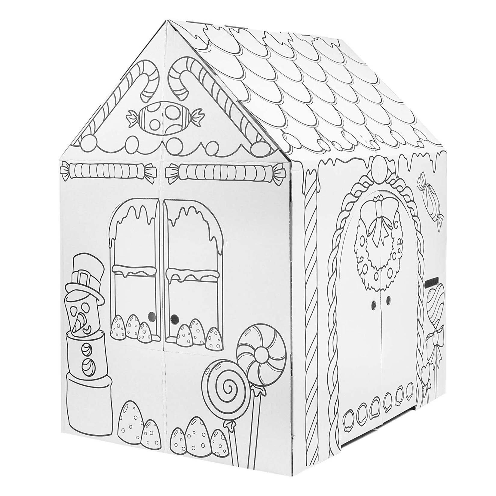 Coloring House - Gingerbread House image number 2