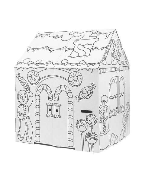 Coloring House - Gingerbread House