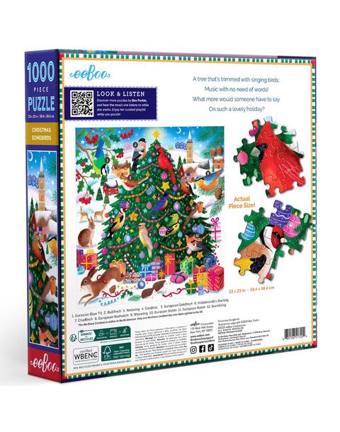 Christmas Songbirds - 1000 pc Puzzle