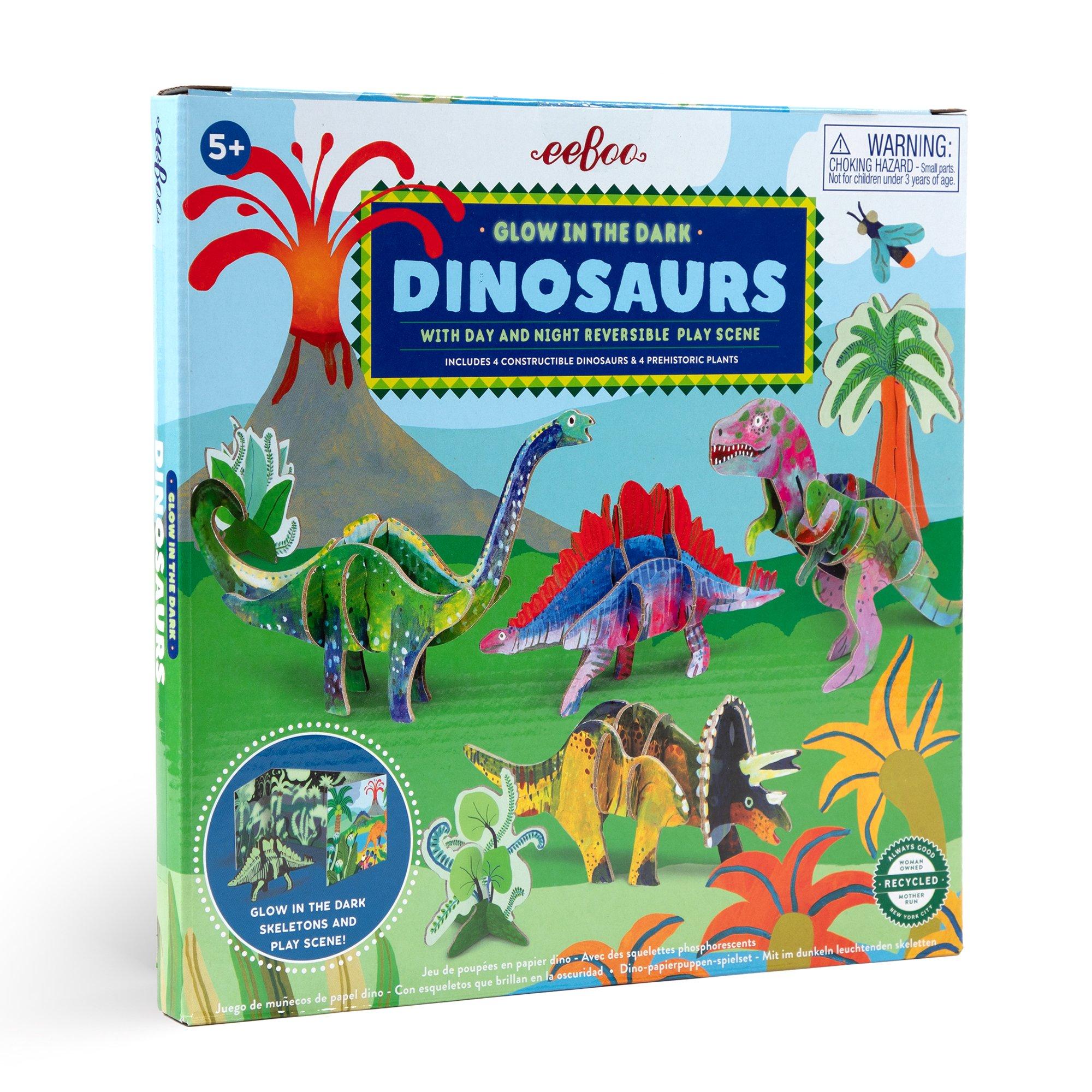 Building Set: Dino 3D Glow-in-the-Dark