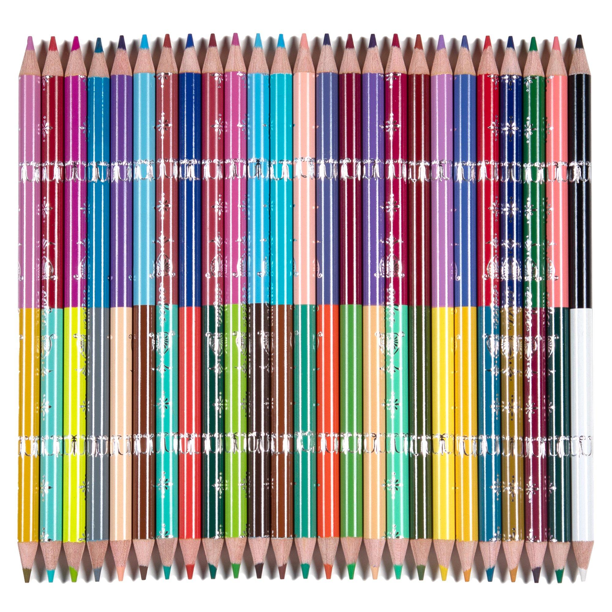 Double-Sided Colored Pencils - Victoria's - 25pc Set image number 1