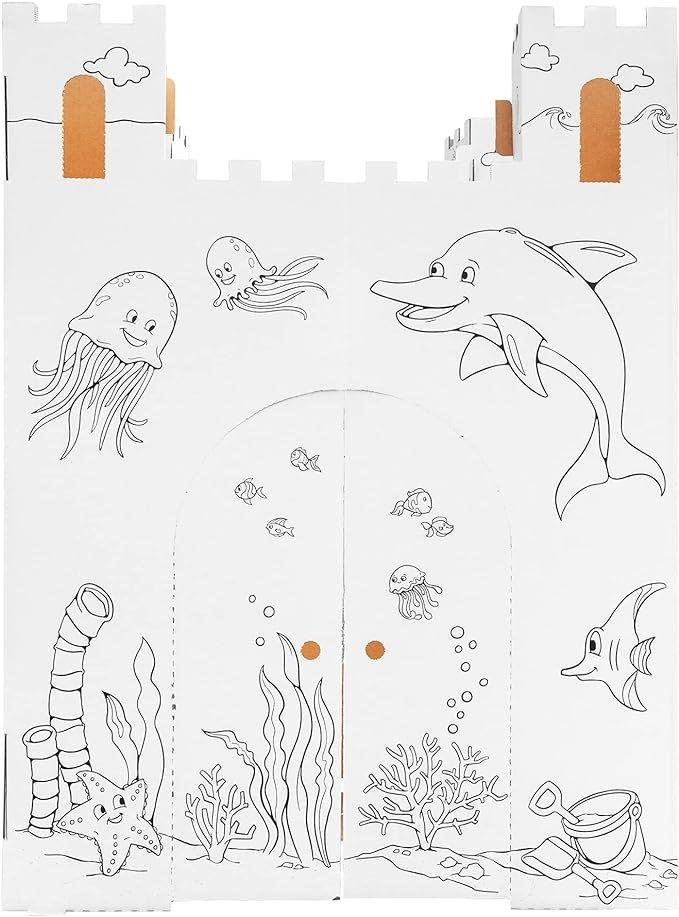 Coloring House - Sand Castle image number 2