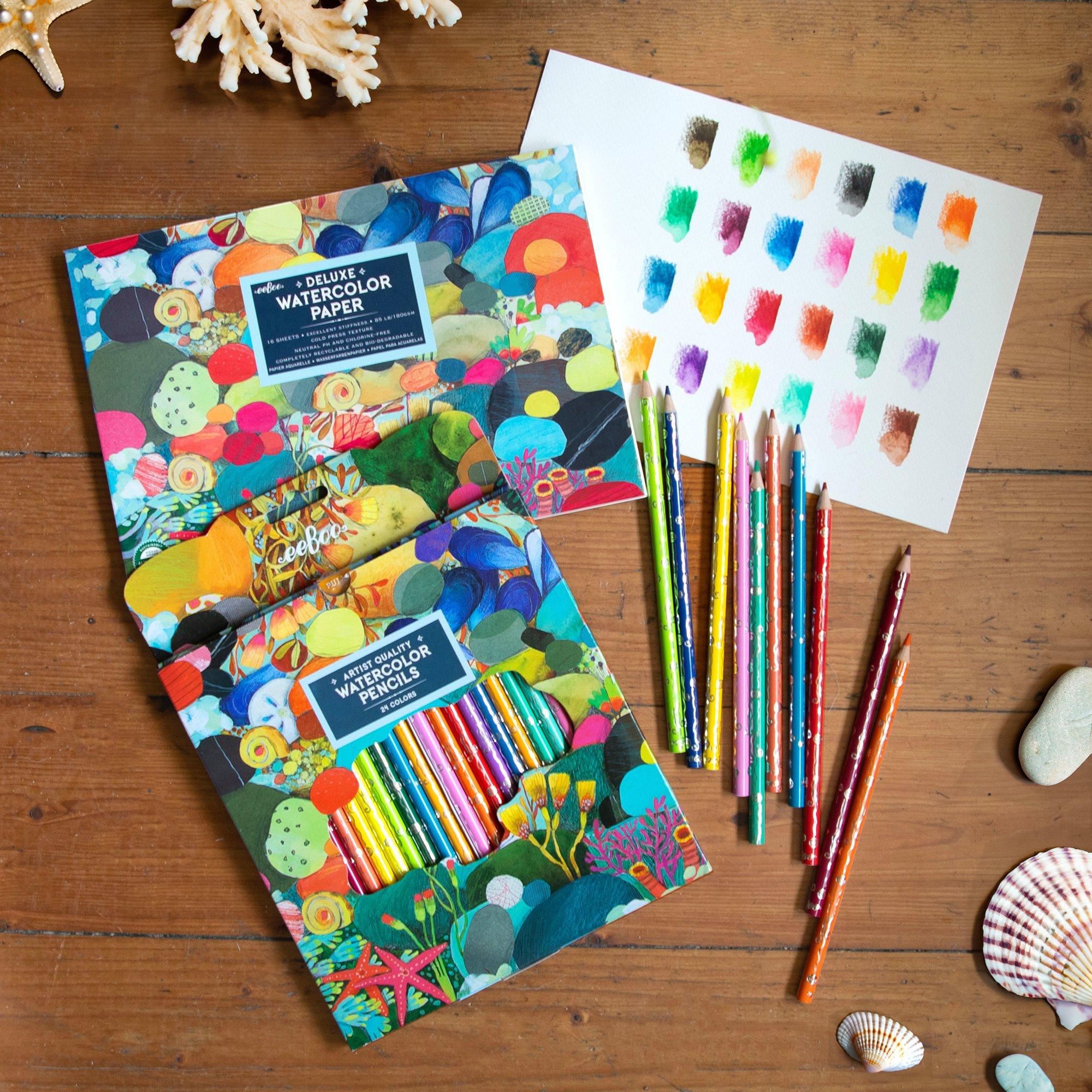 Watercolor Pencils: Tidepool - 24 pc image number 4