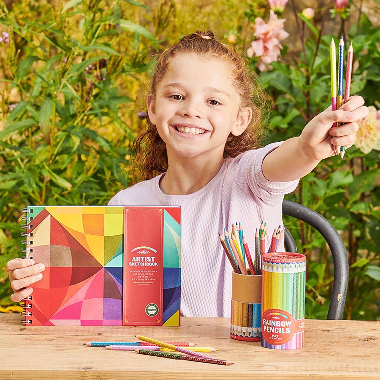 Double-Sided Colored Pencils: Rainbow - 25pc image number 4