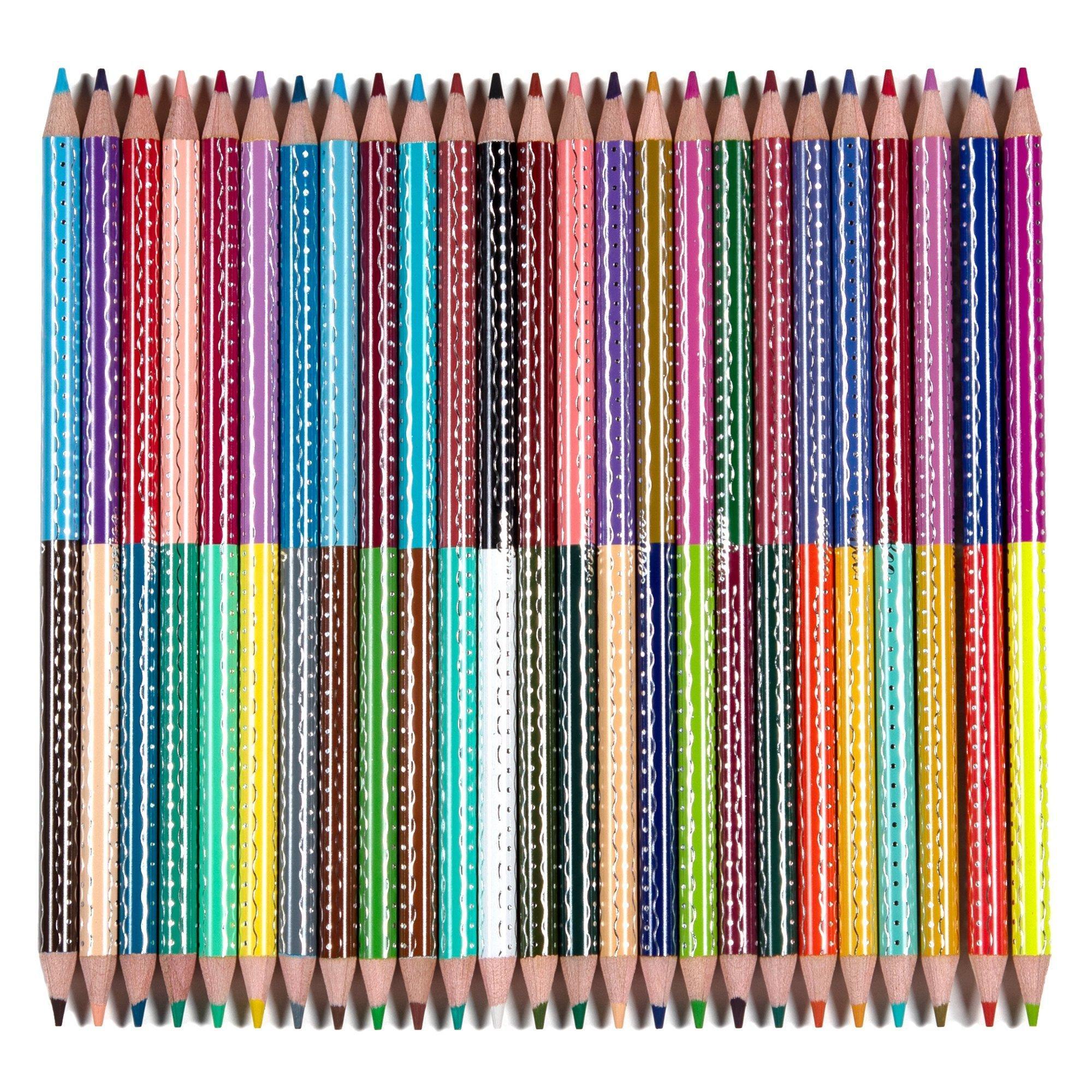 Double-Sided Colored Pencils: Rainbow - 25pc image number 1