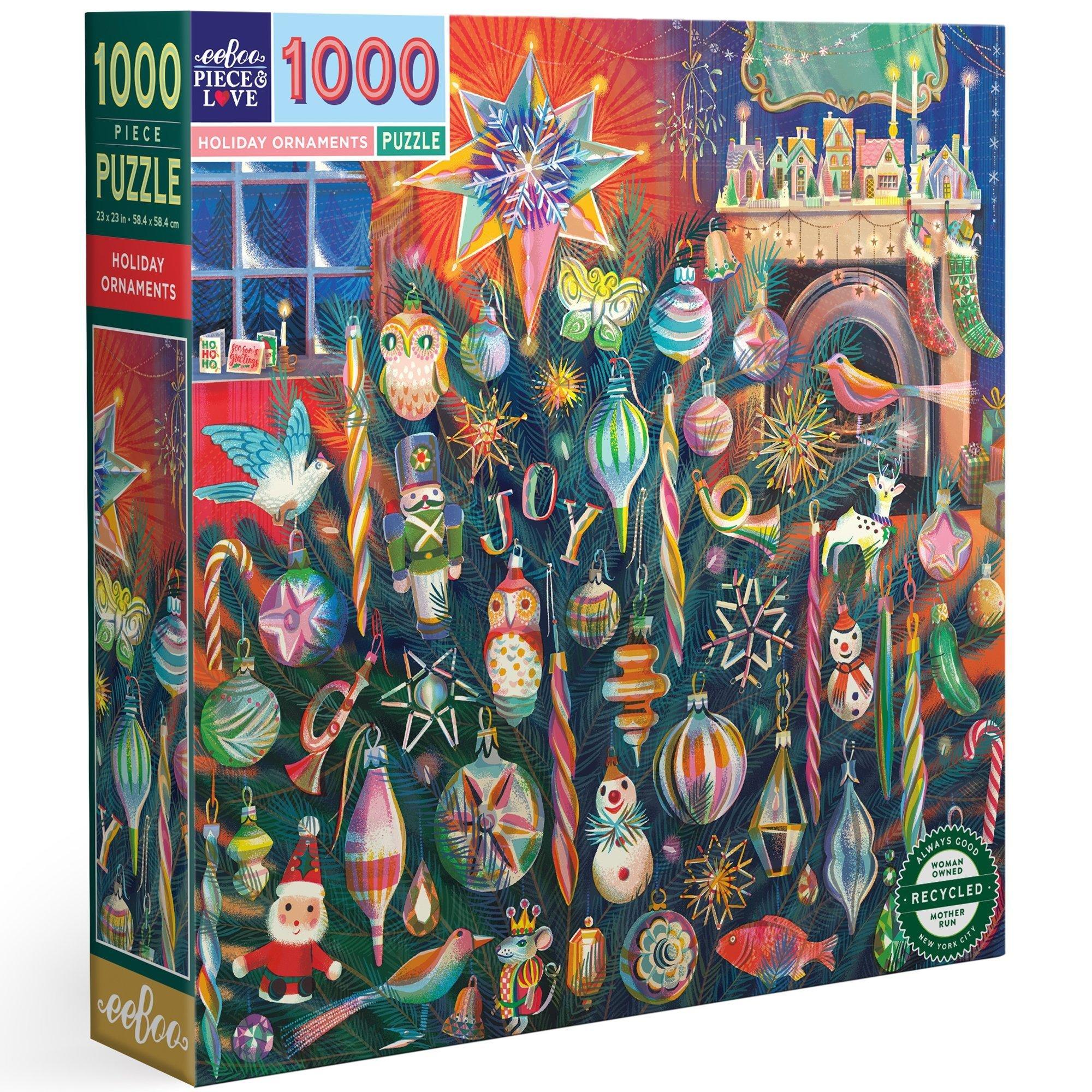 Holiday Ornaments - 1000 pc Puzzle