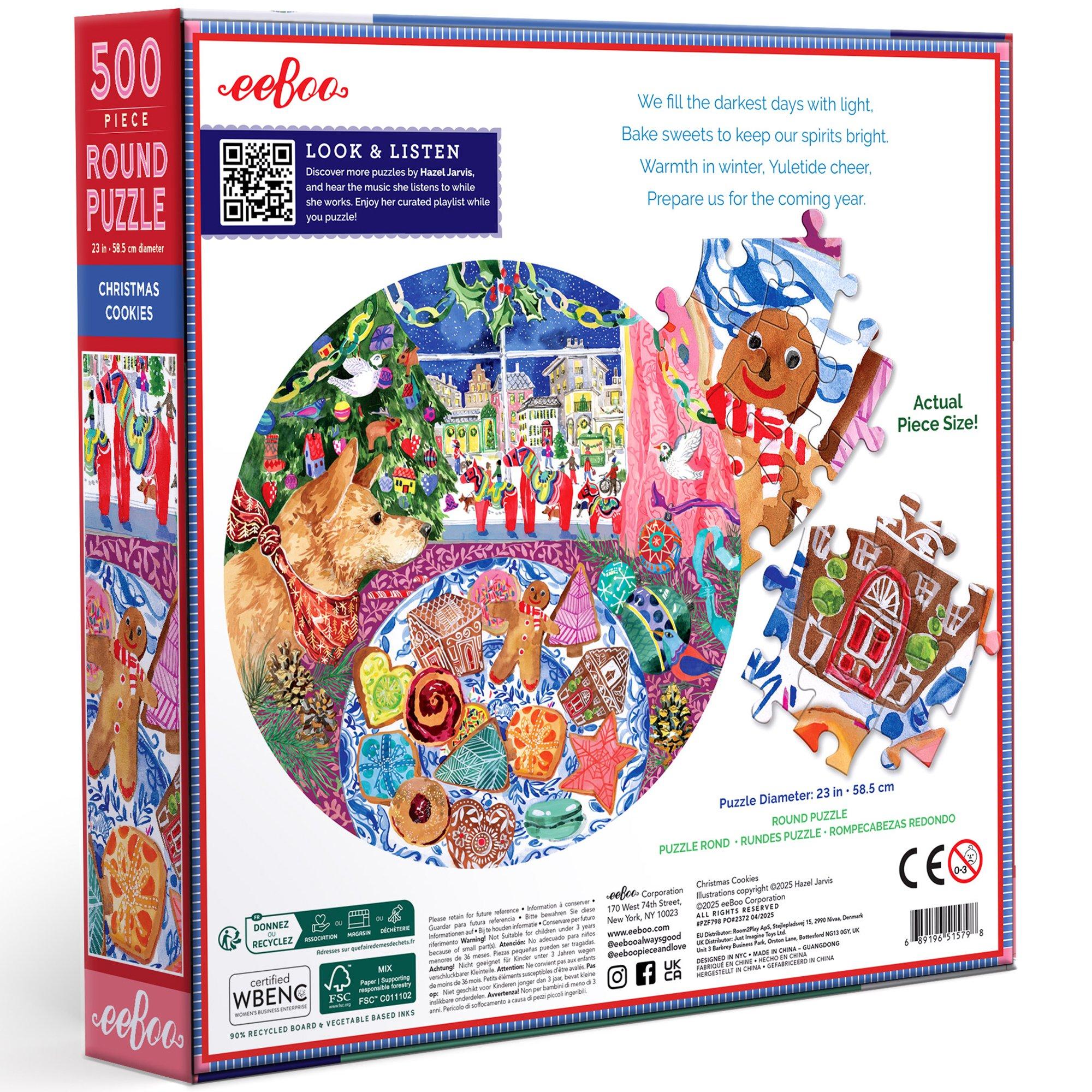 Christmas Cookies - 500 pc Puzzle image number 1