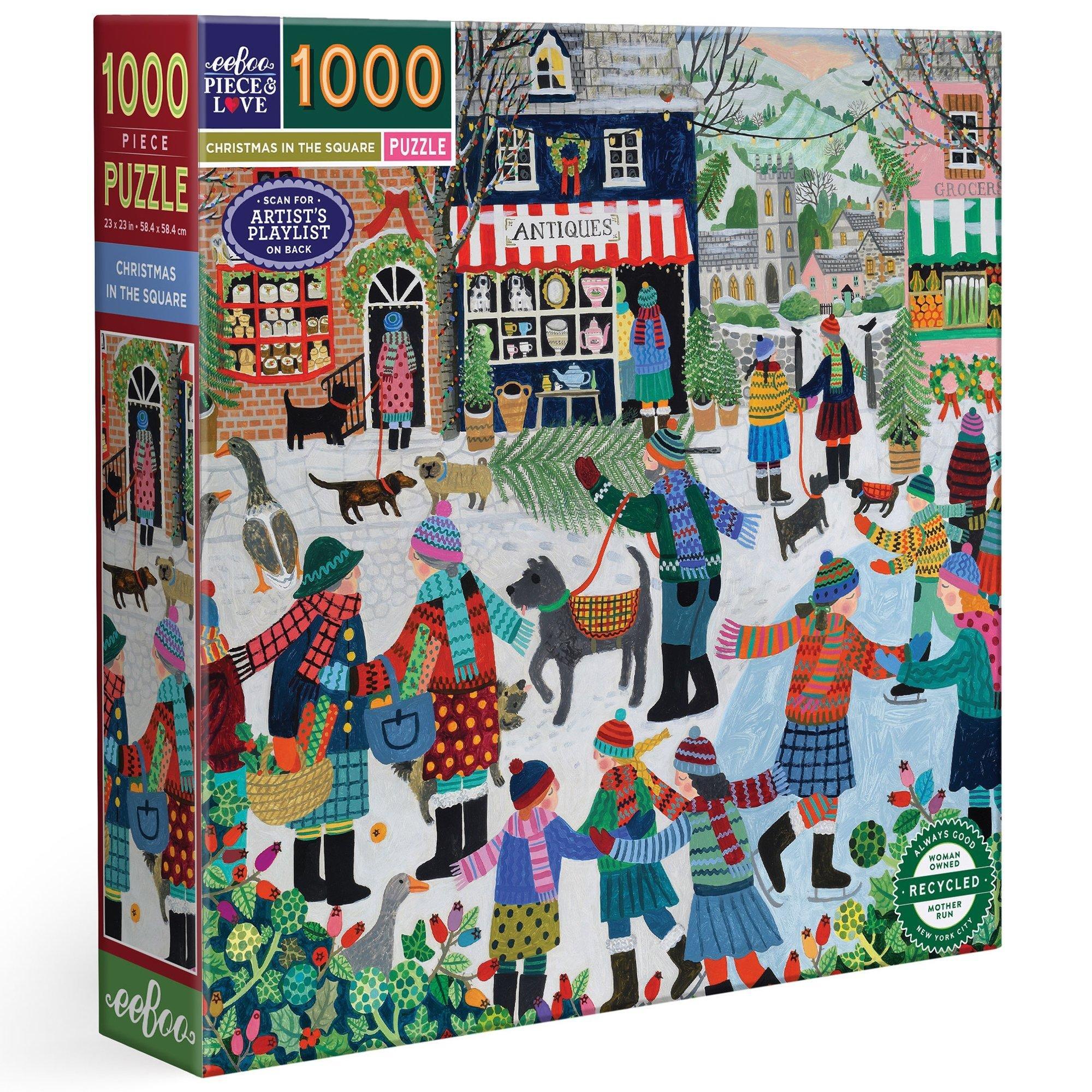 Christmas in the Square - 1000 pc Puzzle