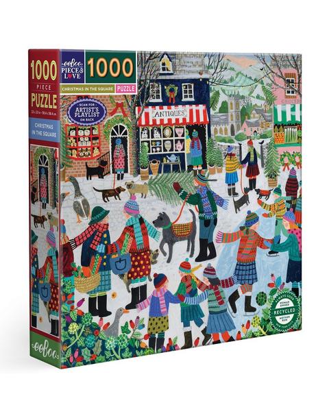 Christmas in the Square - 1000 pc Puzzle