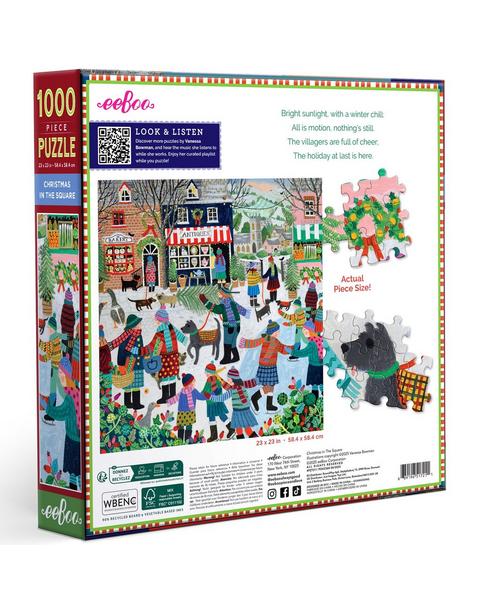 Christmas in the Square - 1000 pc Puzzle