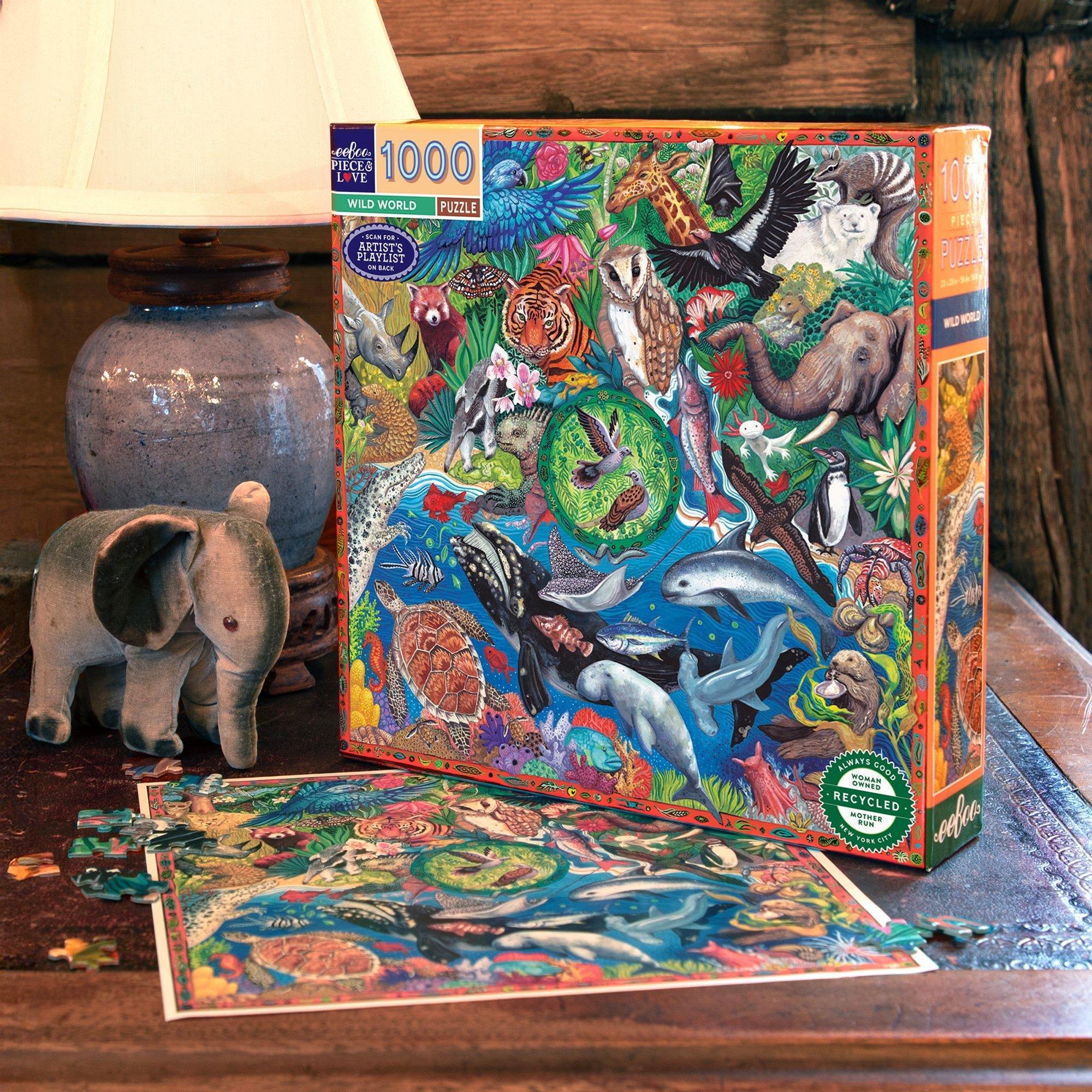 Wild World - 1000 pc Puzzle image number 3