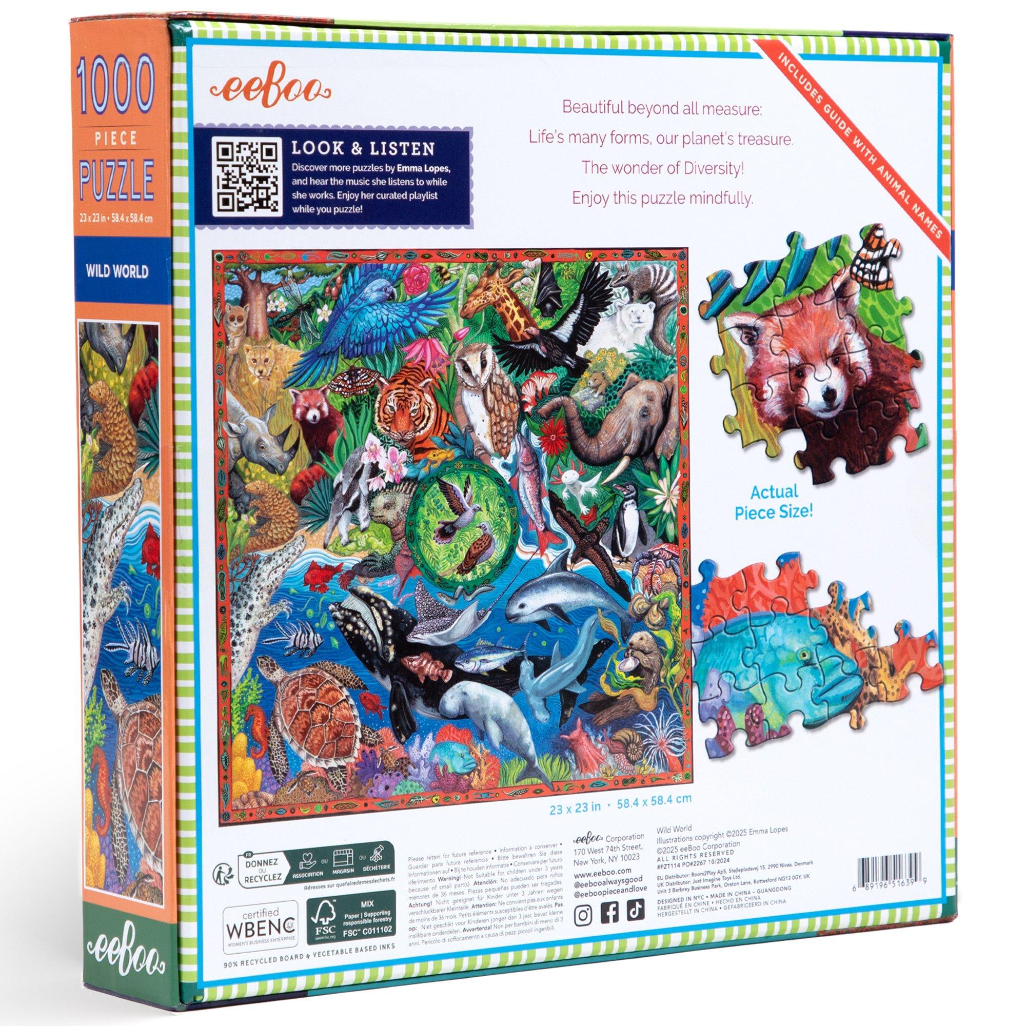 Wild World - 1000 pc Puzzle image number 1