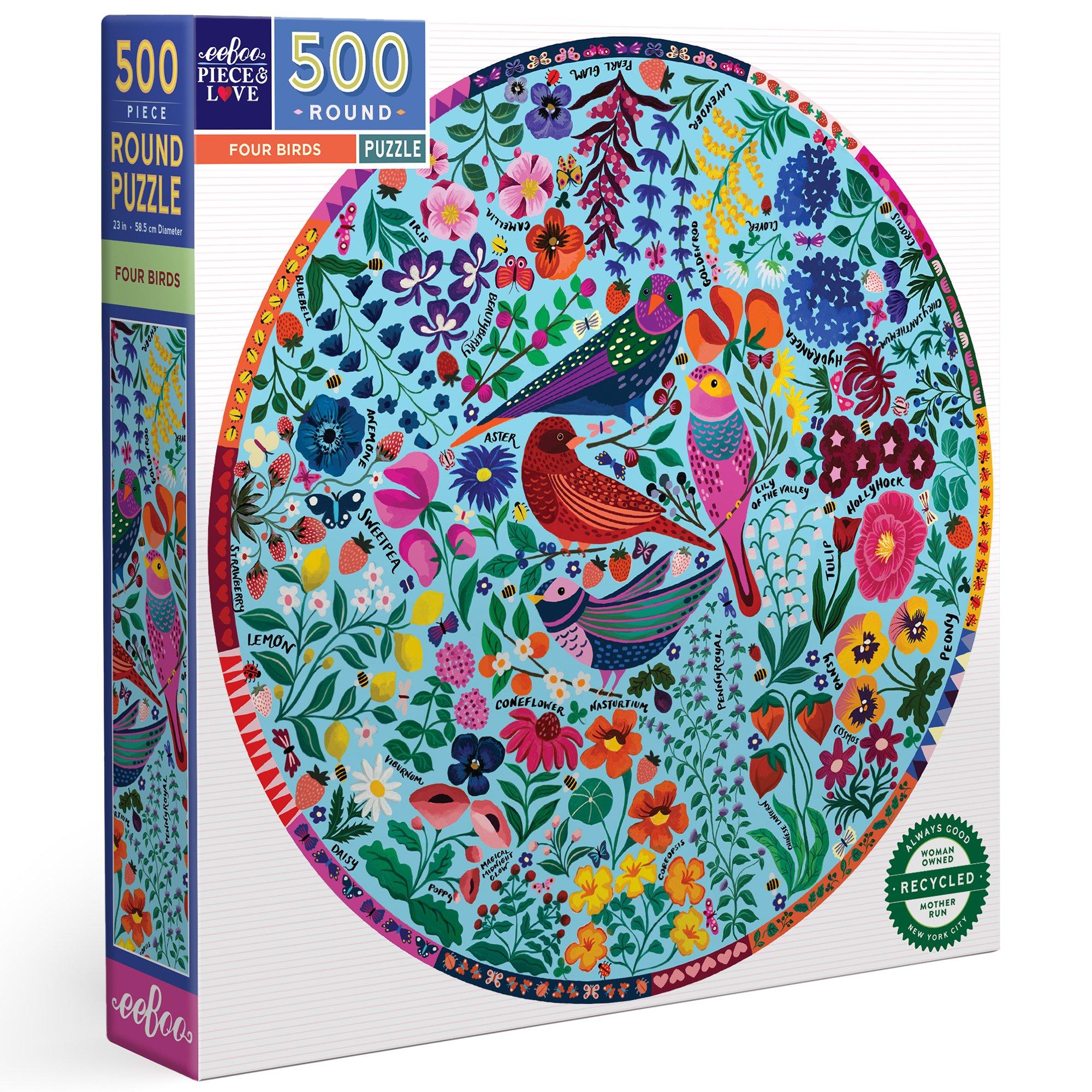 Four Birds - 500 pc Puzzle