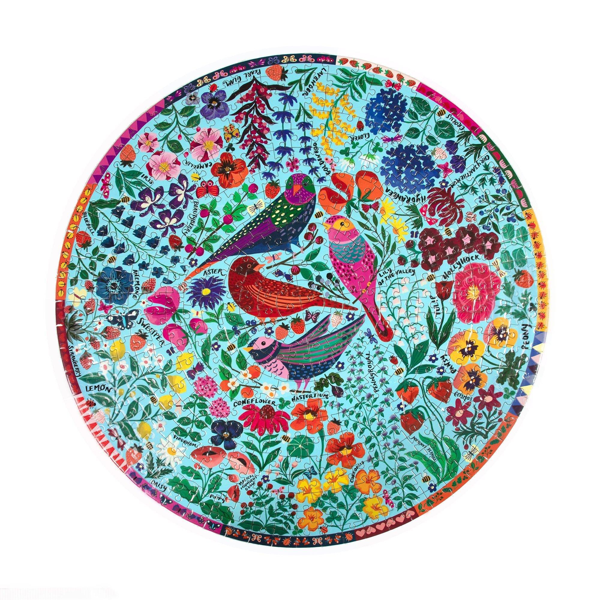 Four Birds - 500 pc Puzzle image number 1