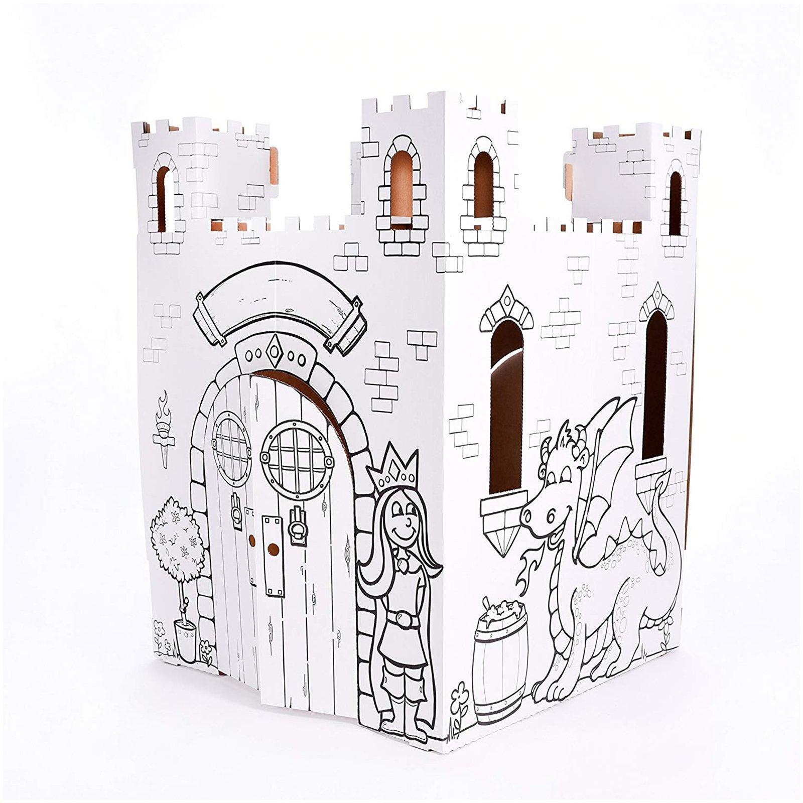 Coloring House - Fairy Tale Castle image number 1
