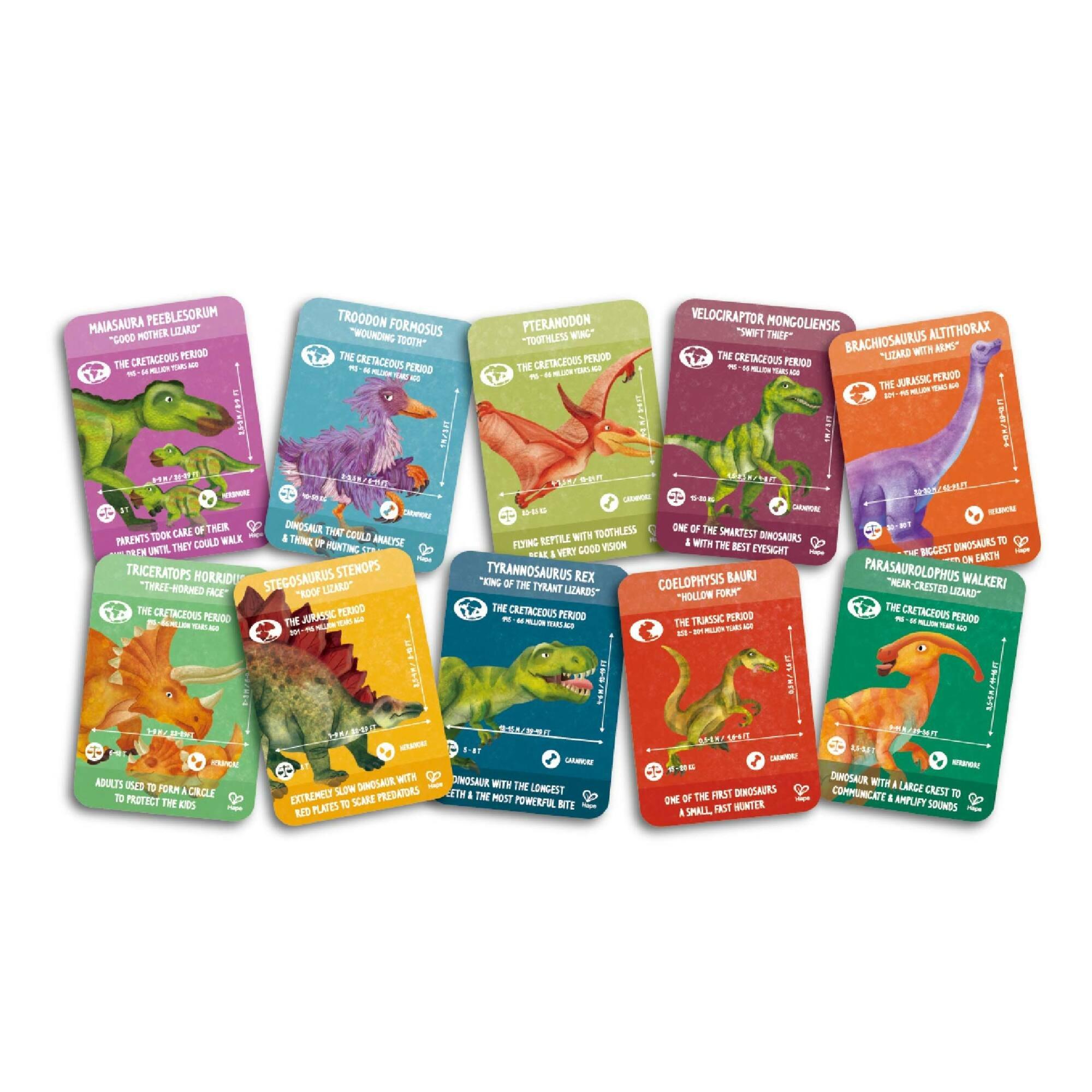 Giant Glow-In-The-Dark Puzzle: Dinosaurs - 200 Pieces image number 4