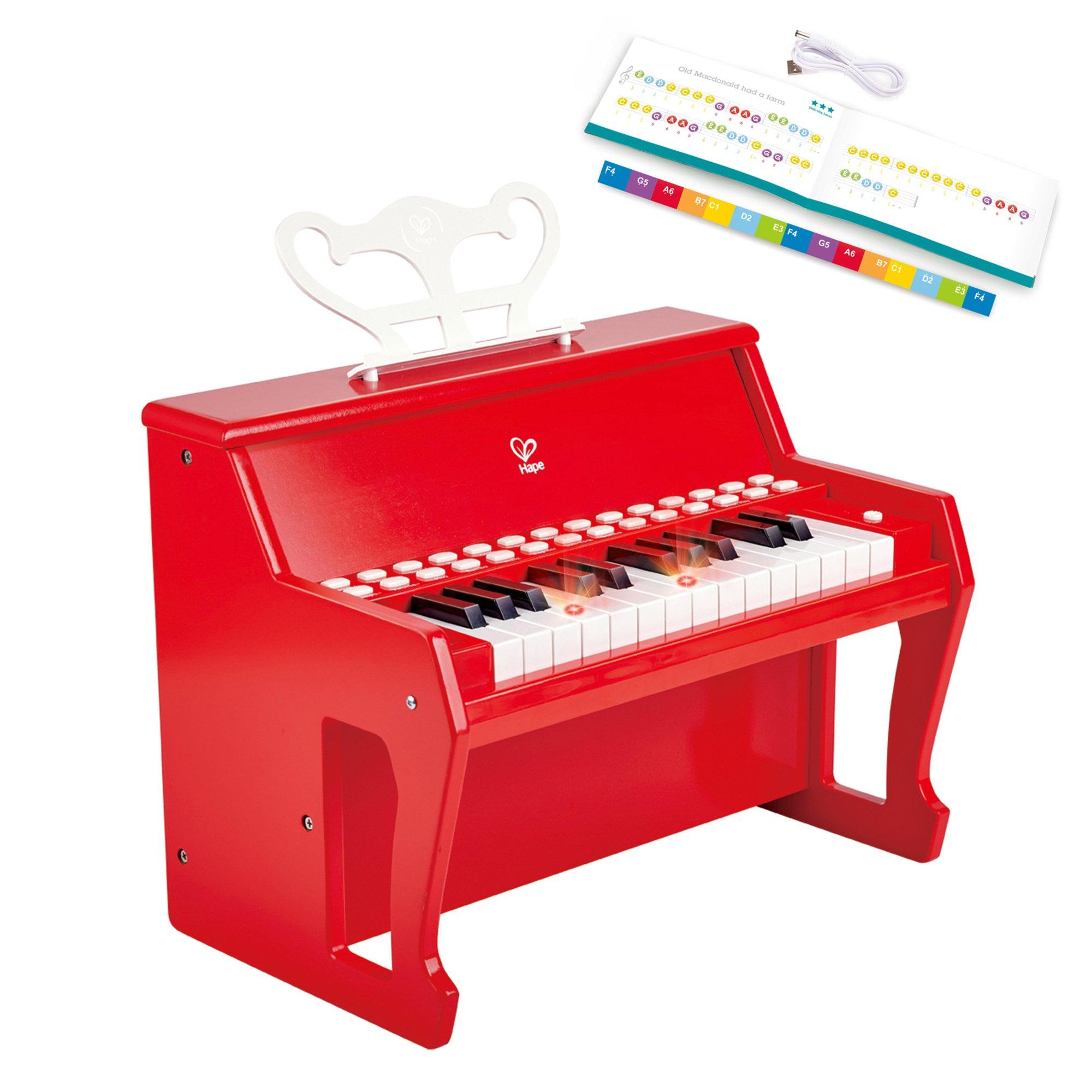 Electronic Piano - Red