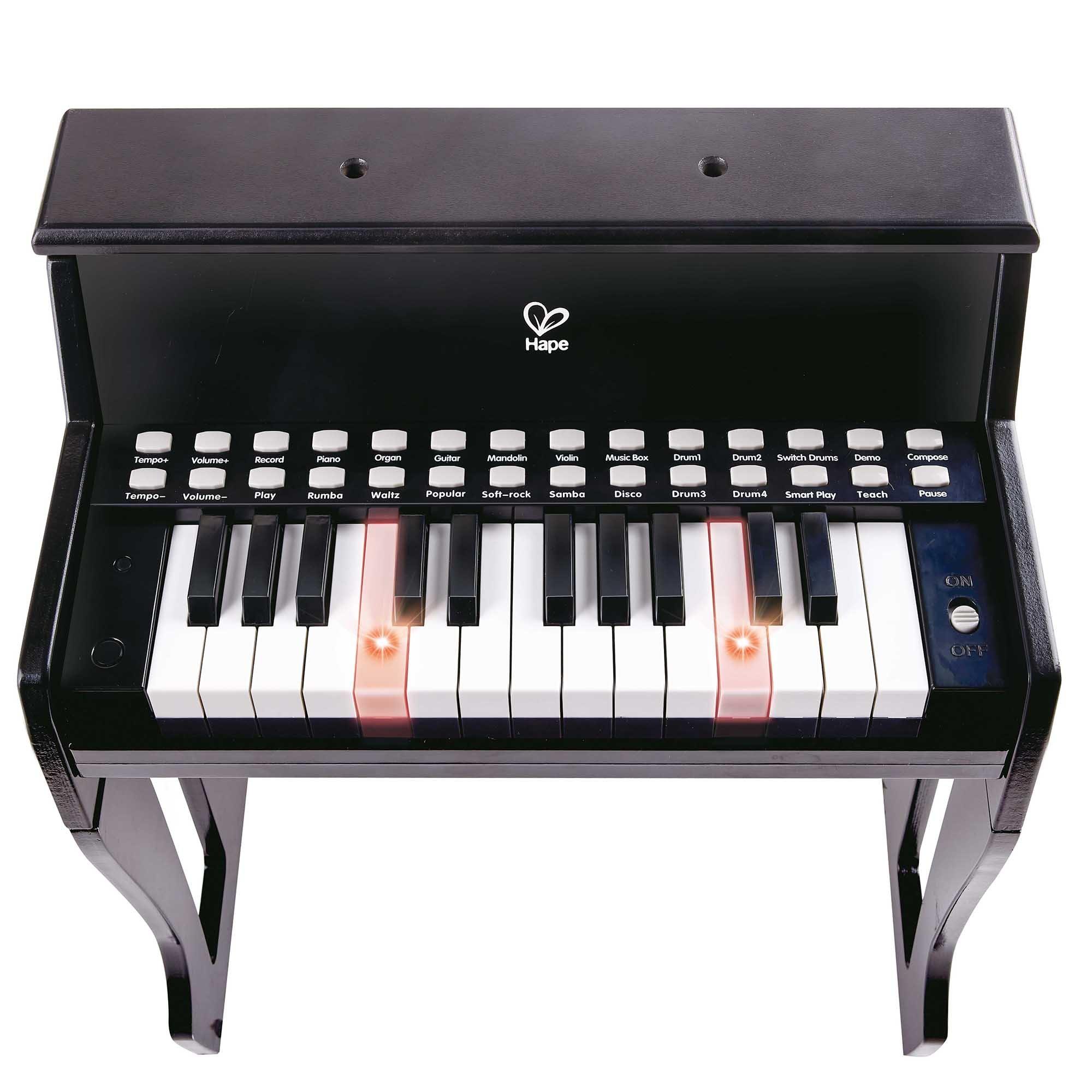 Piano w/ Stool - Black image number 1