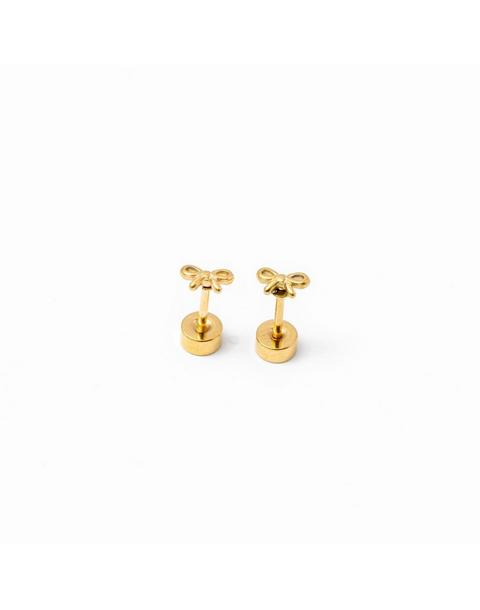 Mini Bow Stud Earrings
