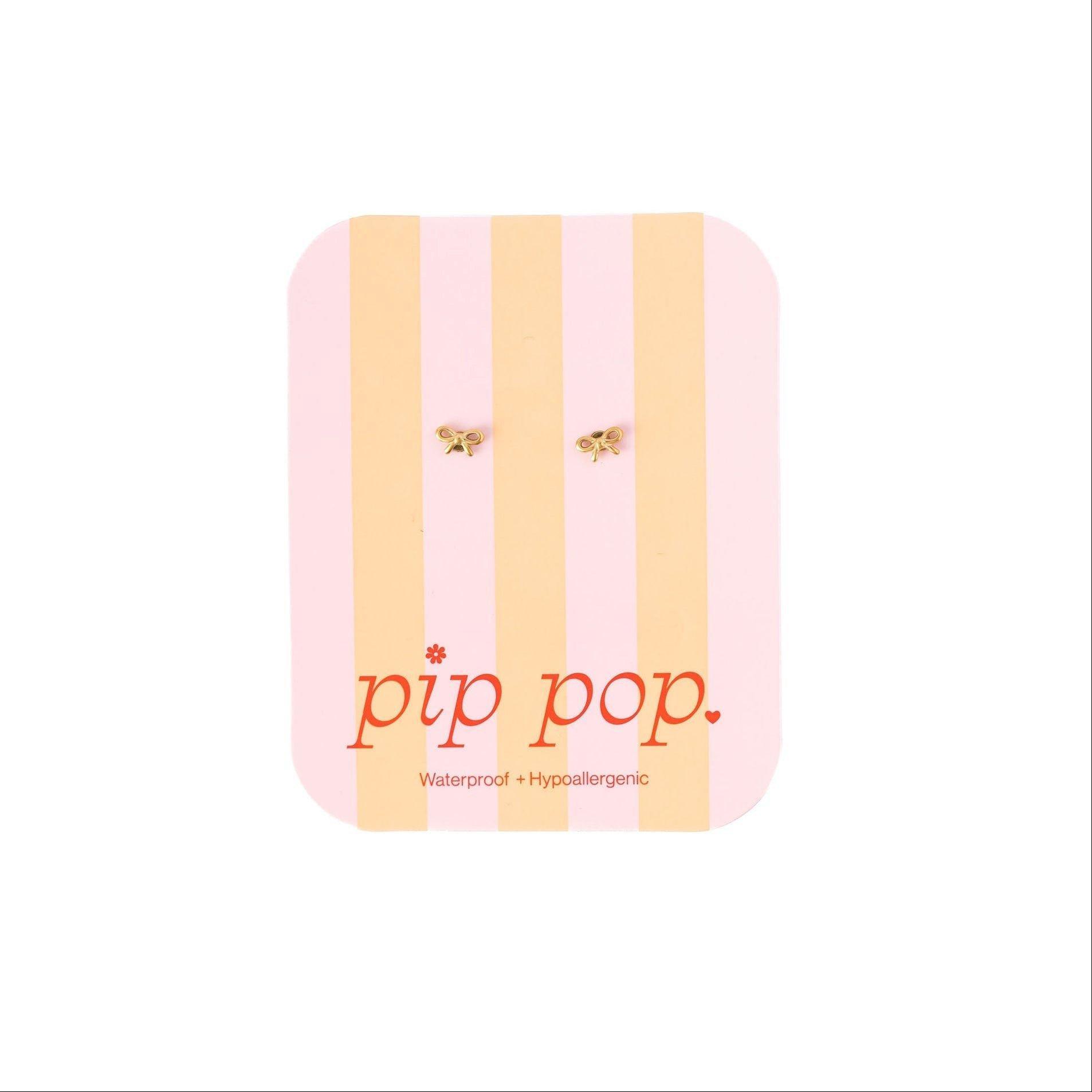 Mini Bow Stud Earrings image number 3