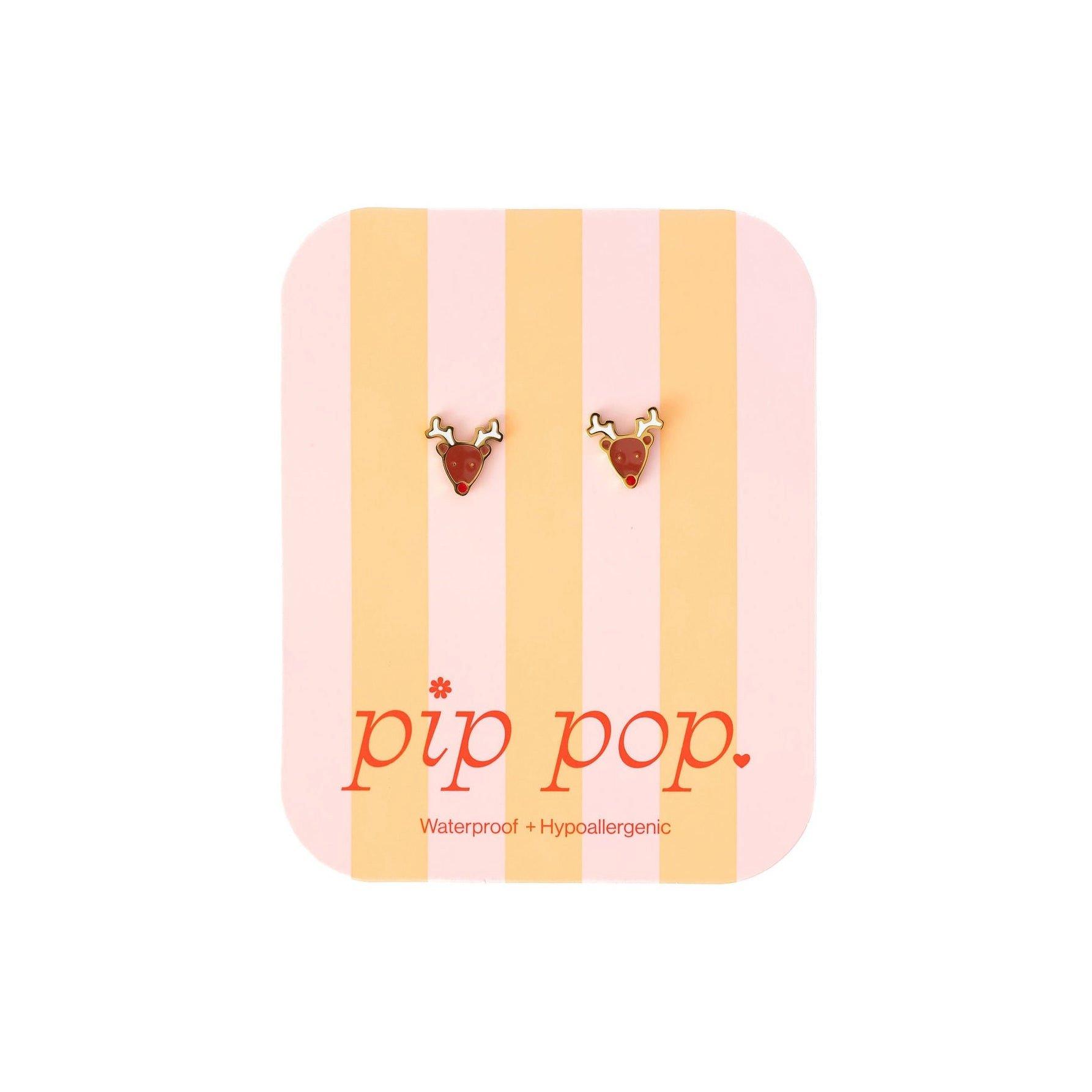 Reindeer Stud Earrings image number 3