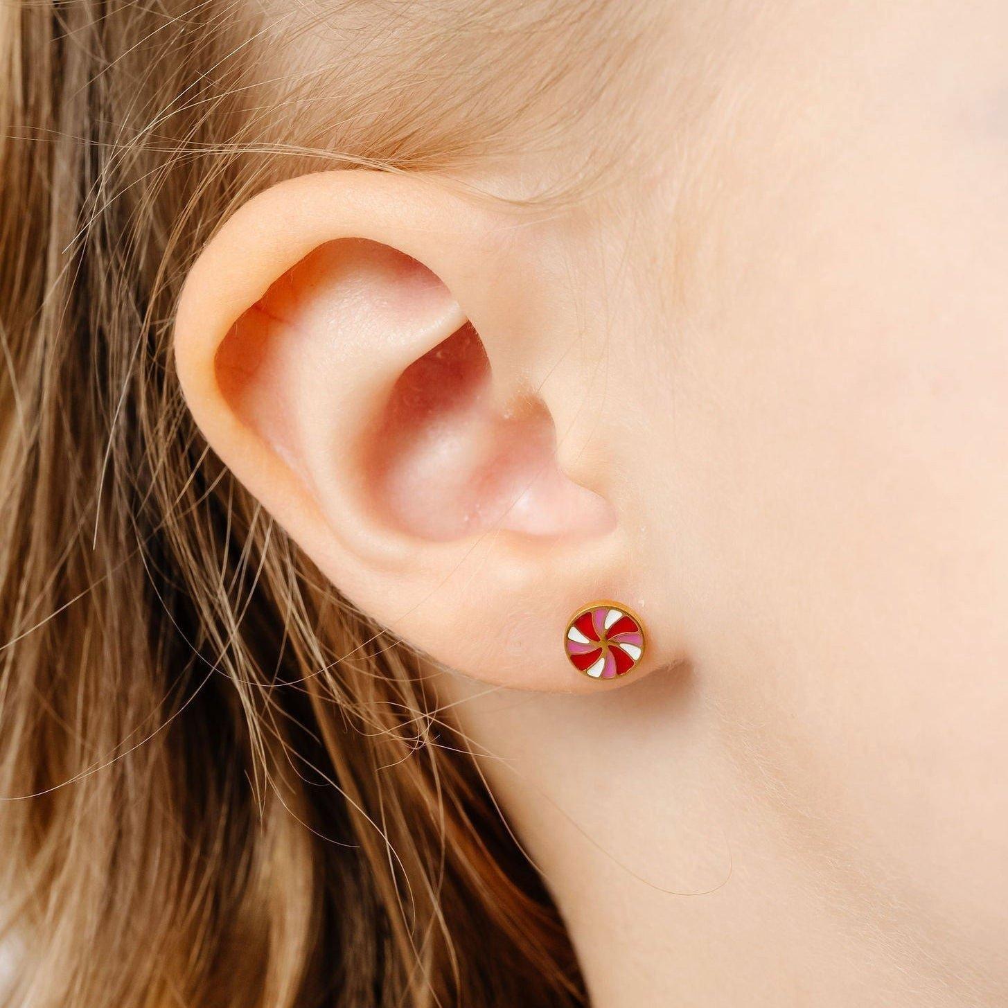Peppermint Stud Earrings image number 2