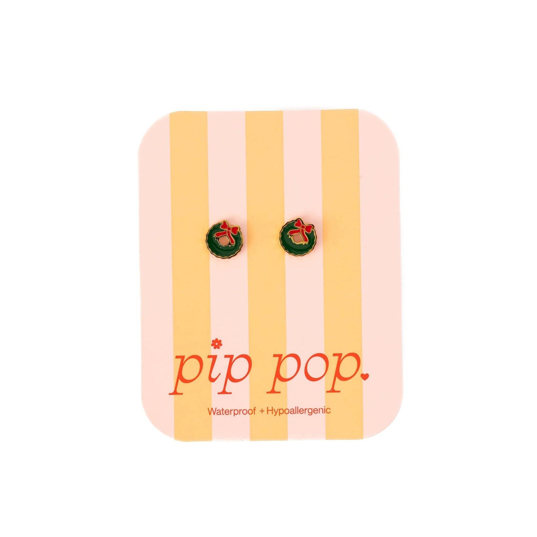 Wreath Stud Earrings image number 3