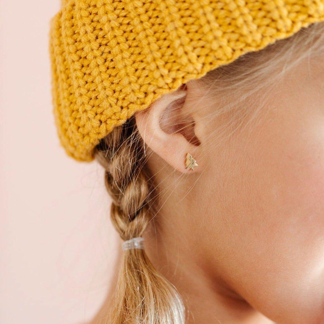 Christmas Tree Stud Earrings image number 1