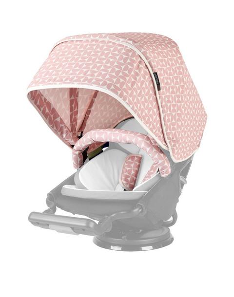 Stroller Canopy in Mosaic Blush