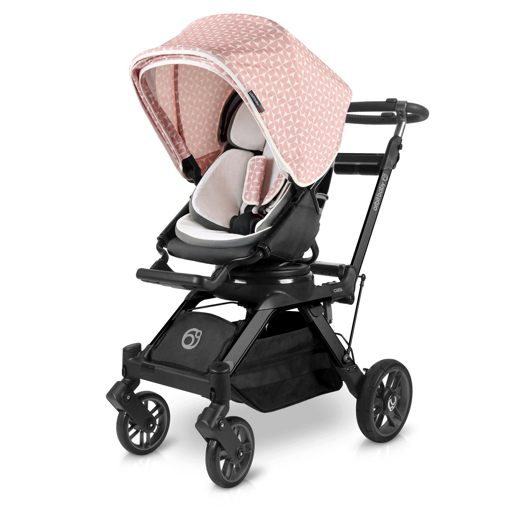 Stroller Canopy in Mosaic Blush image number 1