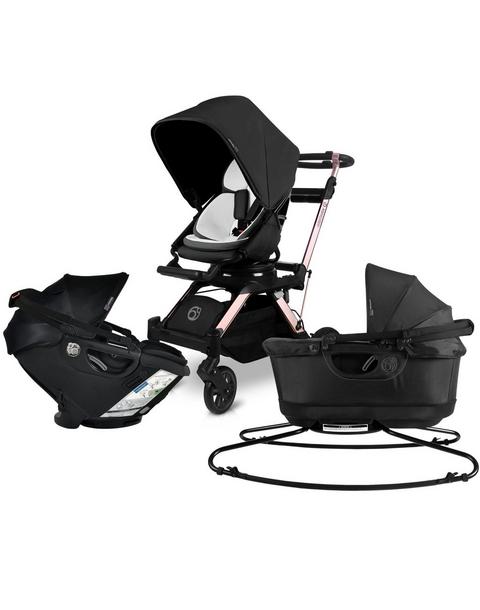 Stroll, Lounge & Ride Travel System: Rose Gold | Black