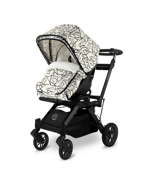 Stroller Canopy & Footmuff Bundle: Squiggle