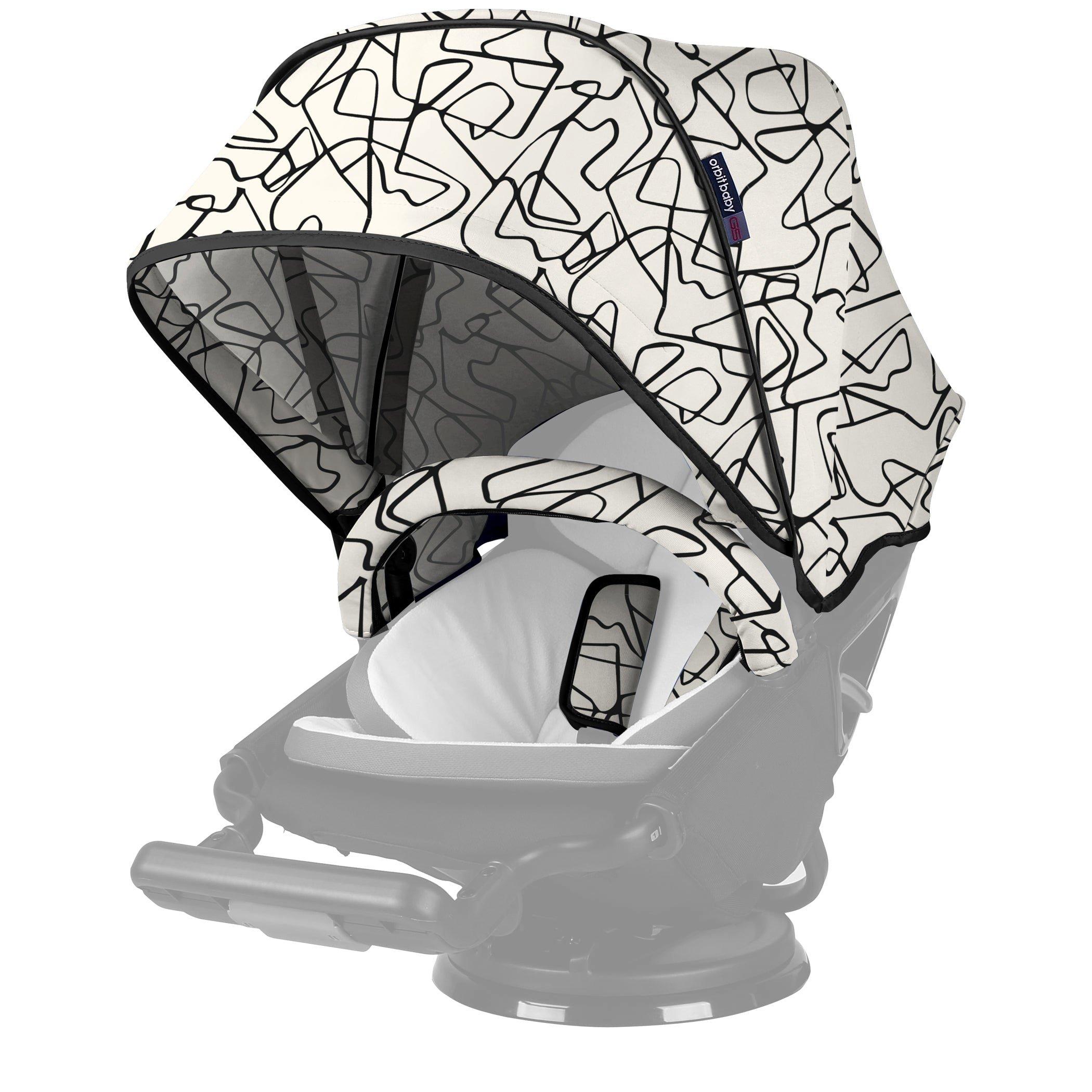 Stroller Canopy & Footmuff Bundle: Squiggle image number 3