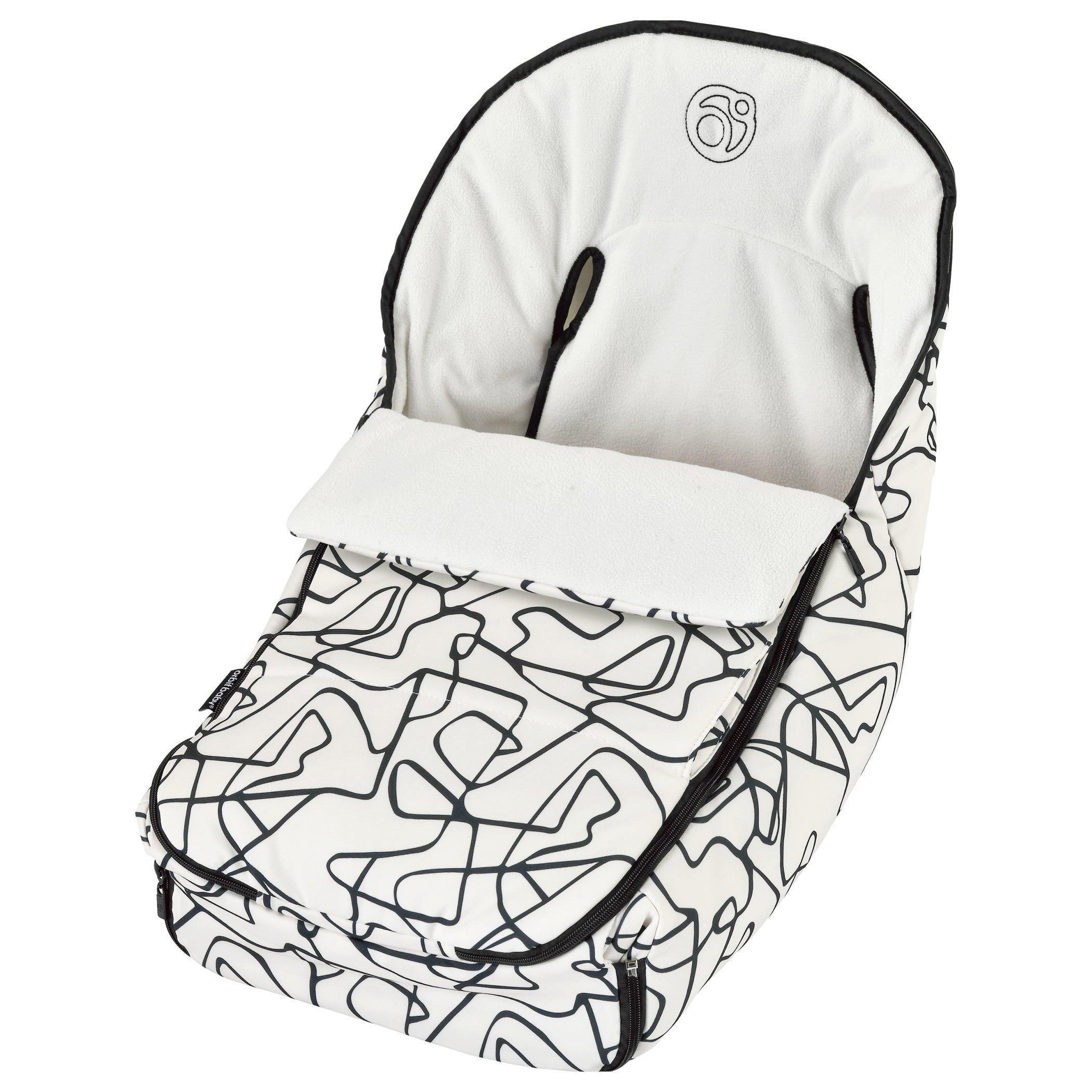 Stroller Canopy & Footmuff Bundle: Squiggle image number 1
