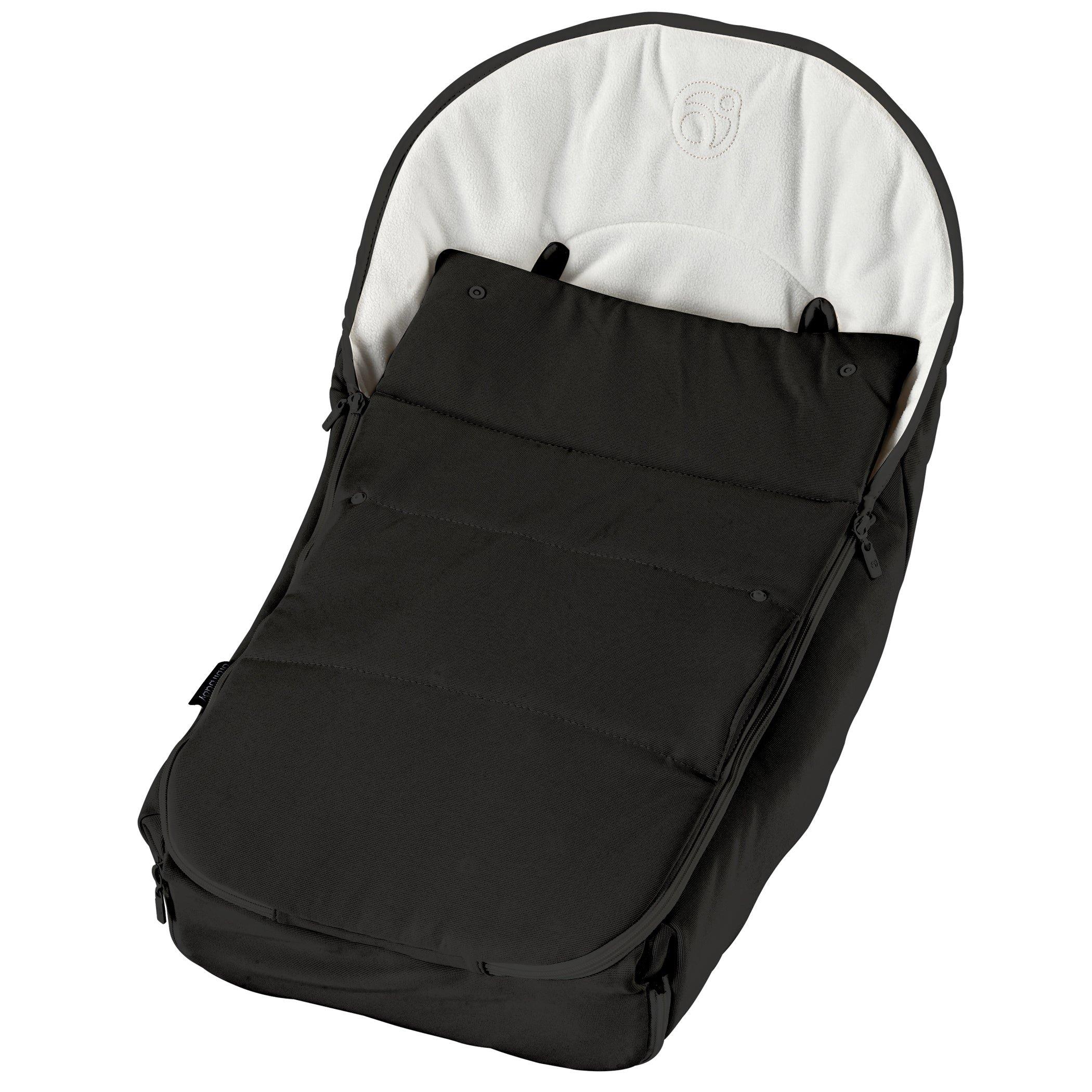 Stroller Canopy & Footmuff Bundle: Black image number 2