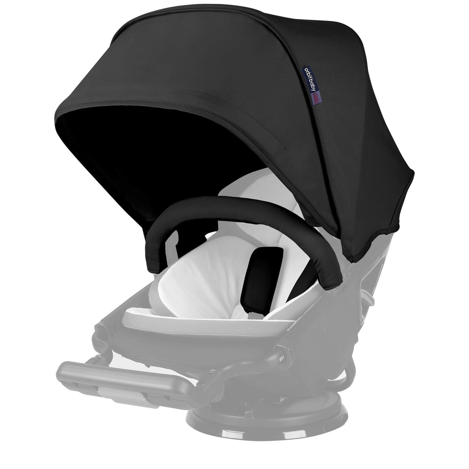 Stroller Canopy & Footmuff Bundle: Black image number 3