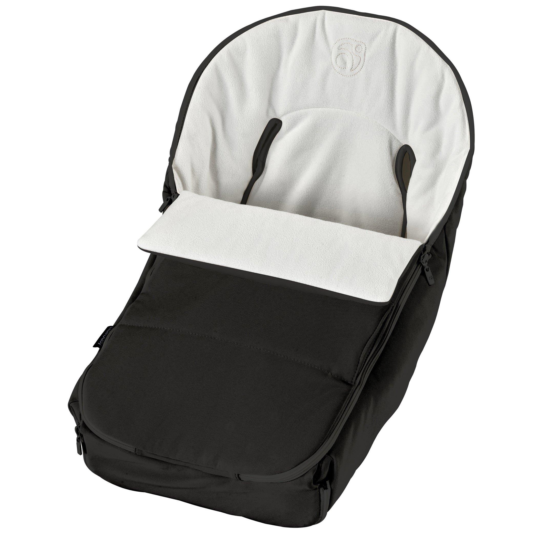 Stroller Canopy & Footmuff Bundle: Black image number 1