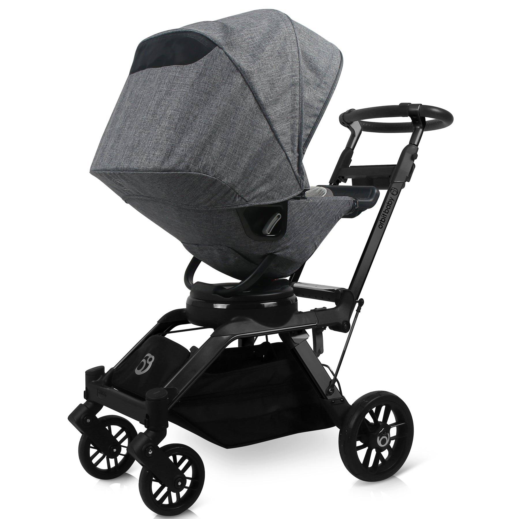 Stroller Canopy in Mélange Grey