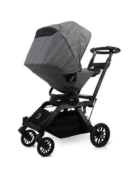 Stroller Canopy in Mélange Grey