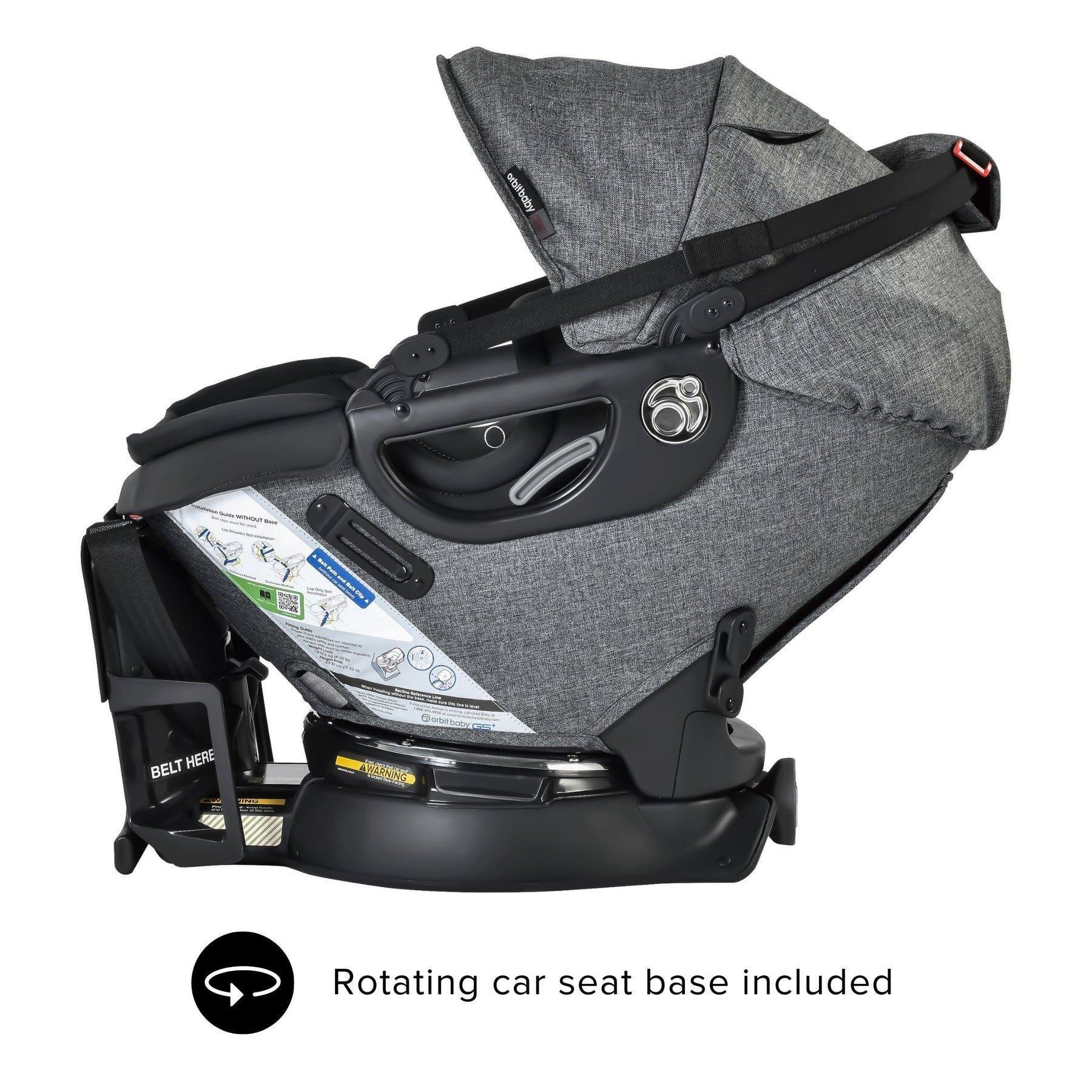 Stroll, Lounge & Ride Travel System: Black Luxe | Mélange Grey image number 1