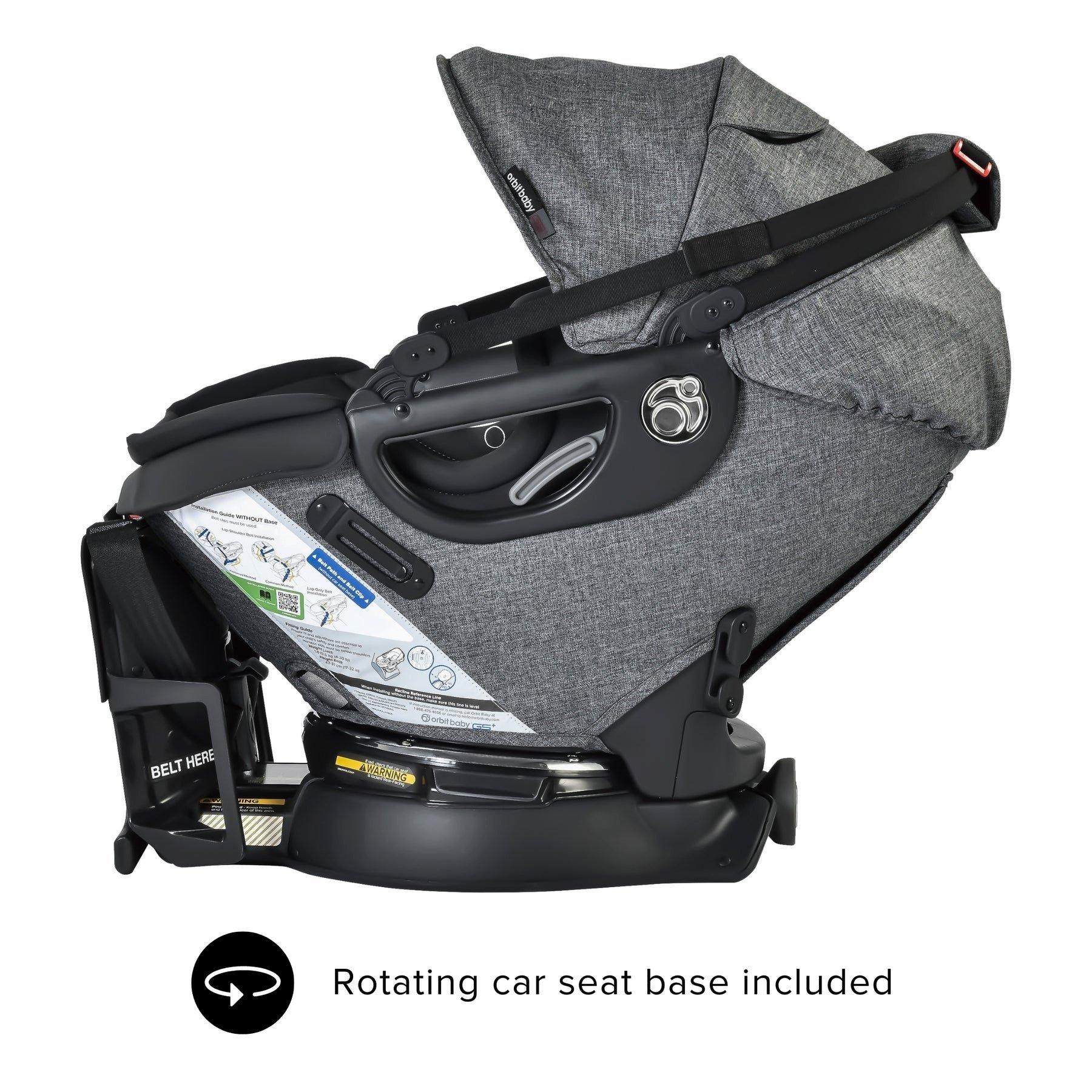 Stroll & Ride Travel System: Titanium | Mélange Grey image number 1