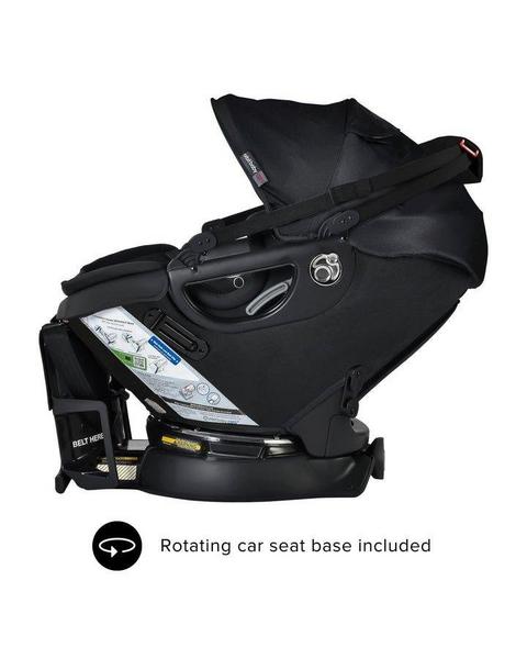 Jog, Lounge & Ride Travel System: Black | Black Merino