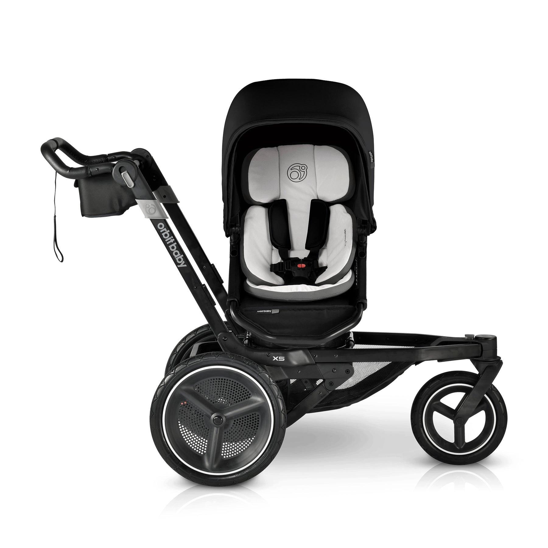 X5 Jogging Stroller: Black | Black image number 1