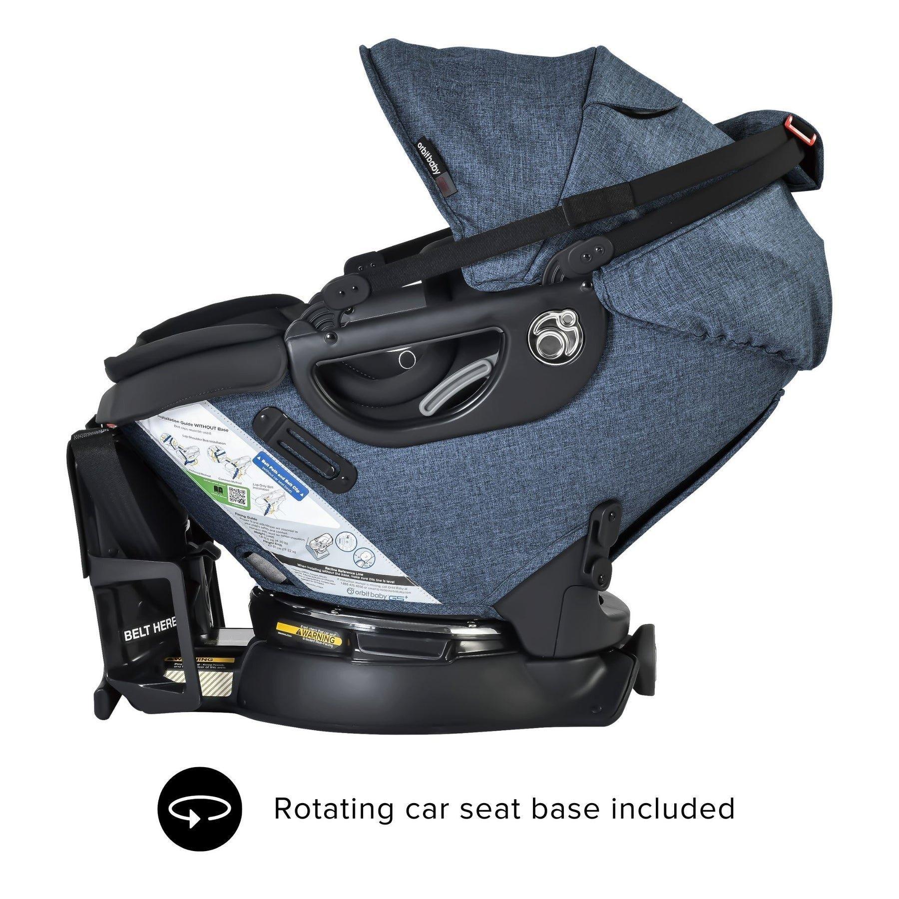 Jog, Lounge & Ride Travel System: Black | Mélange Navy image number 1