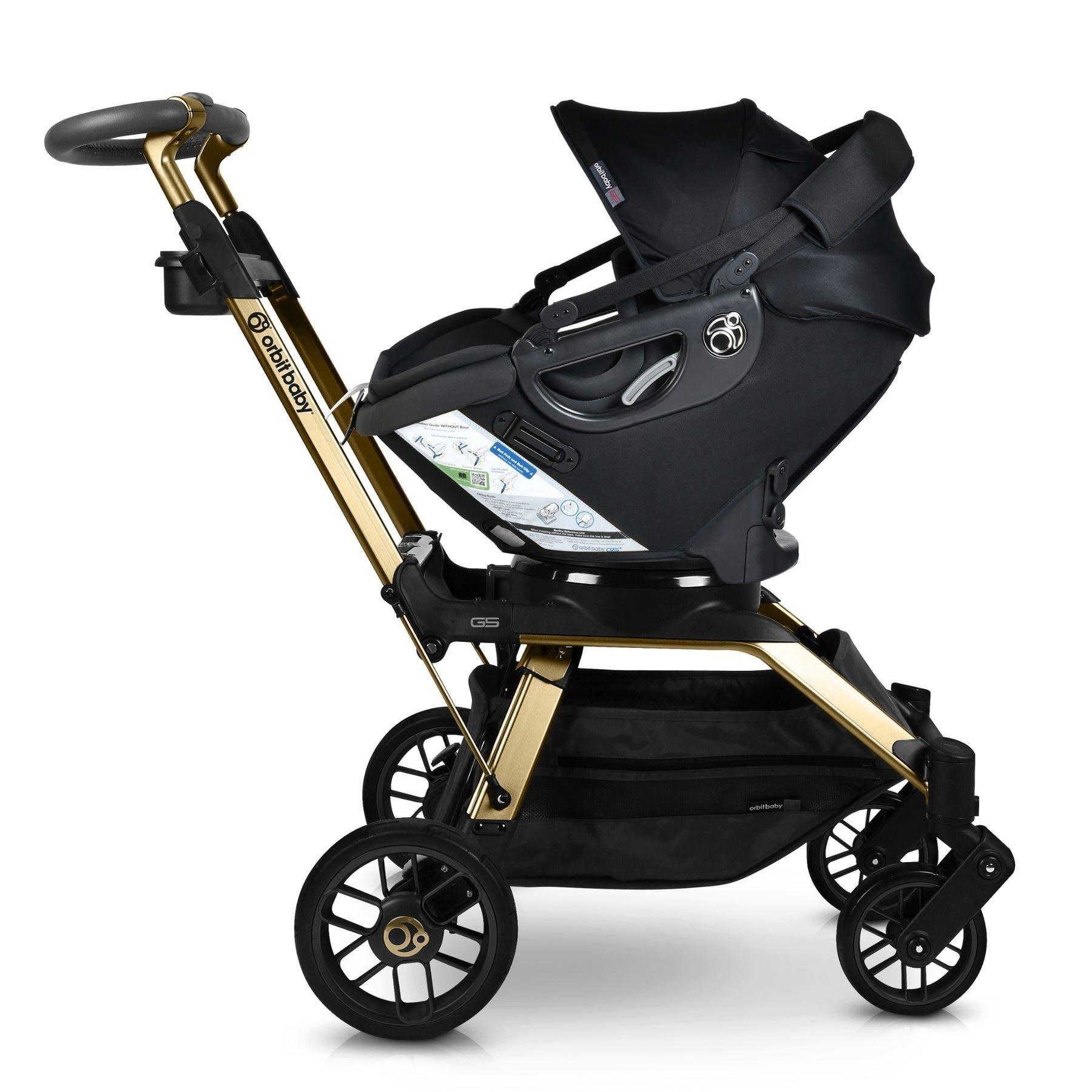 Stroll & Ride Travel System: Gold | Black image number 2