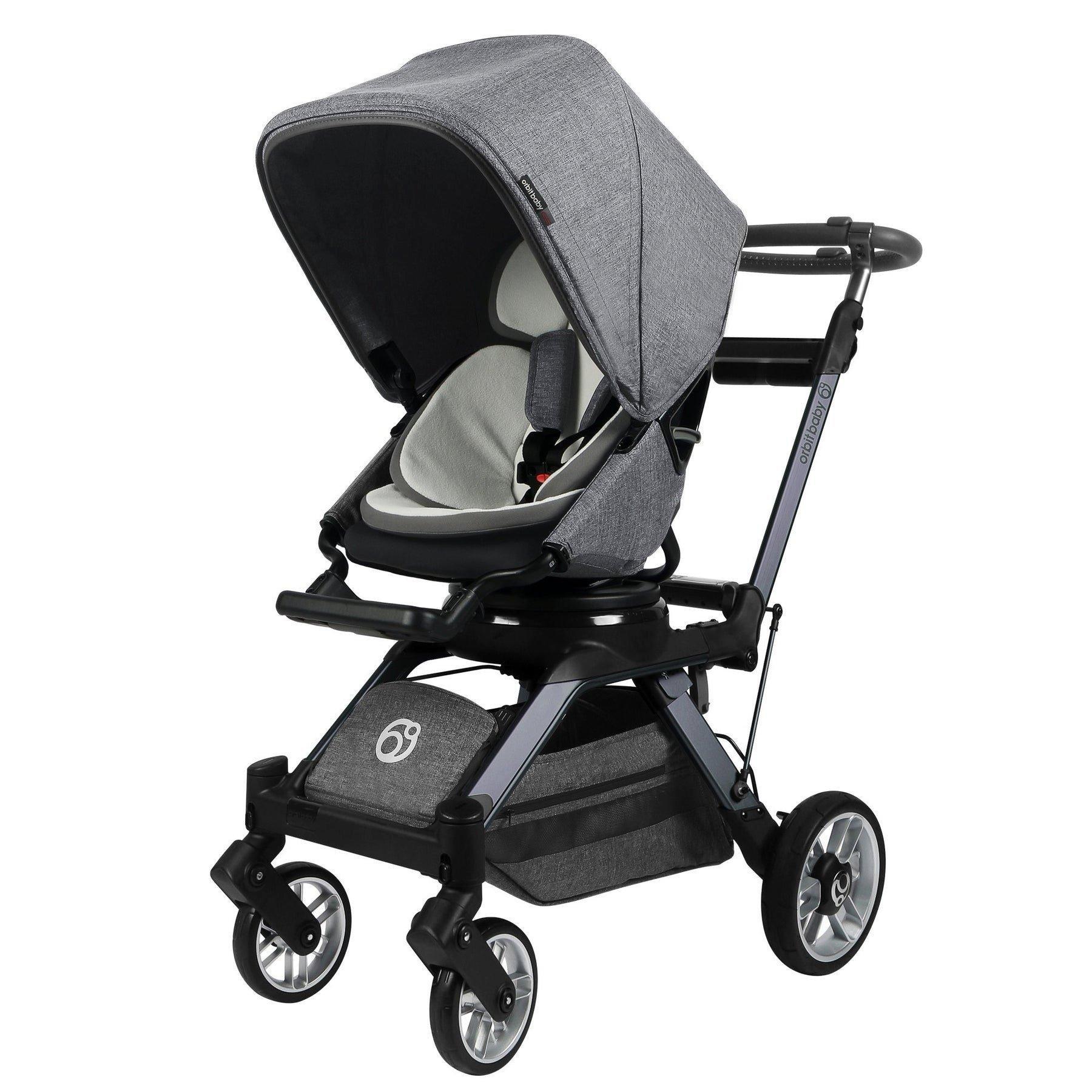 Stroll & Lounge Travel System: Titanium | Mélange Grey image number 1